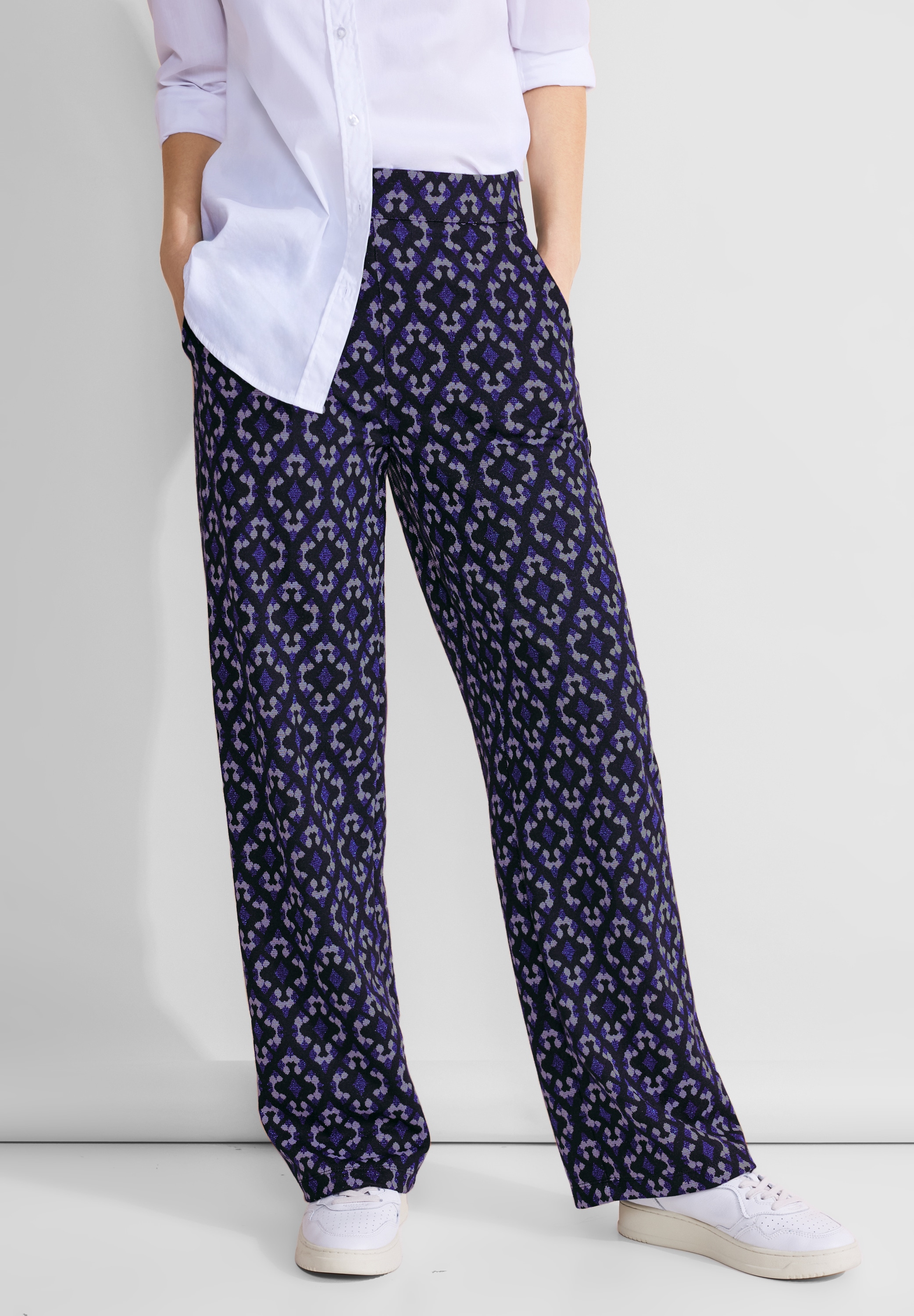 STREET ONE Marlene-Hose, High Waist
