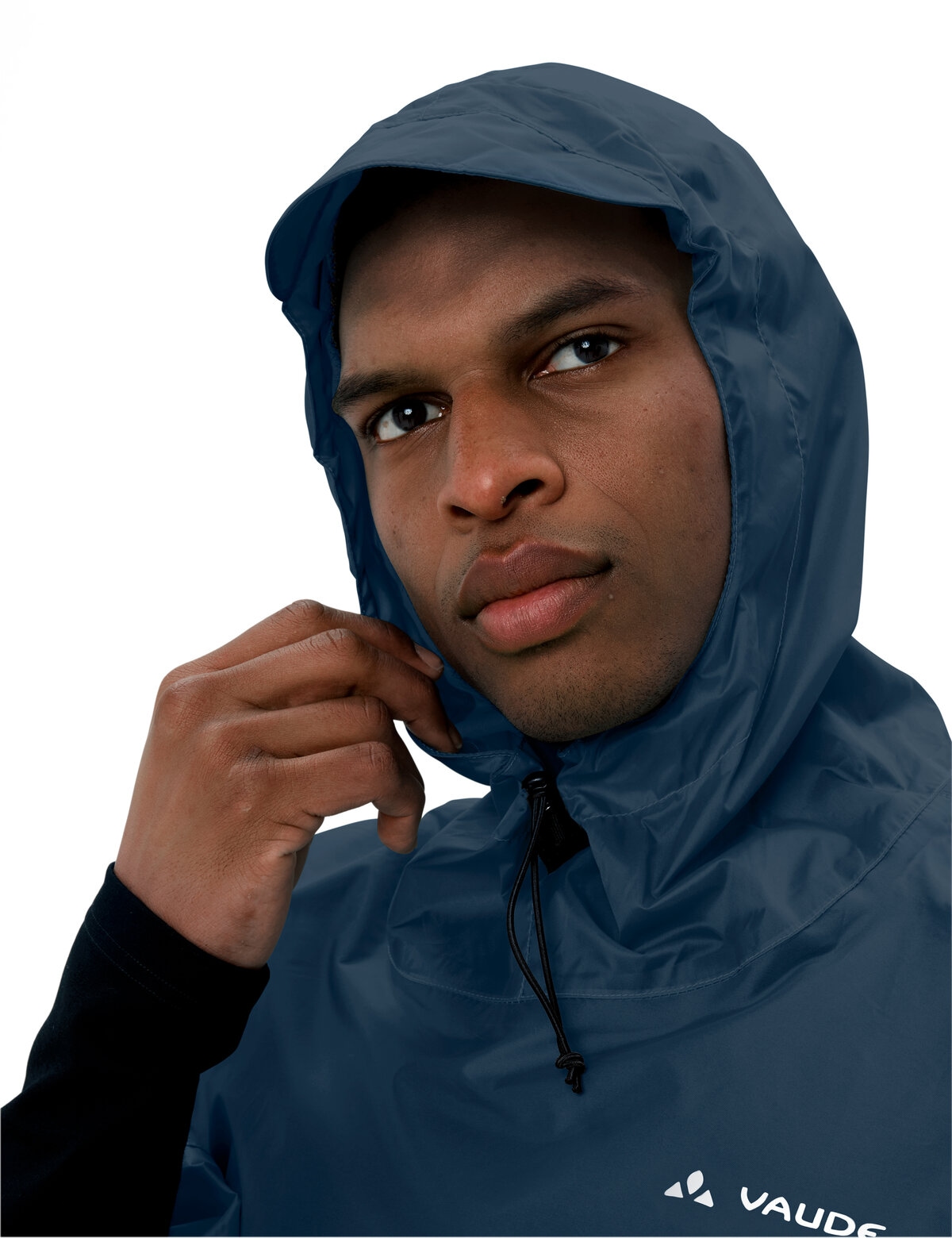 VAUDE Regenponcho »VALDIPINO PONCHO« für Radsport und Outdoor-Aktivitäten, leichtes Material