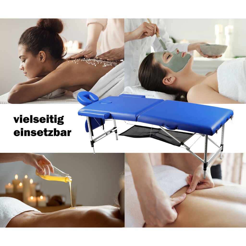 body coach Massageliege, (Set, mit Transporttasche)