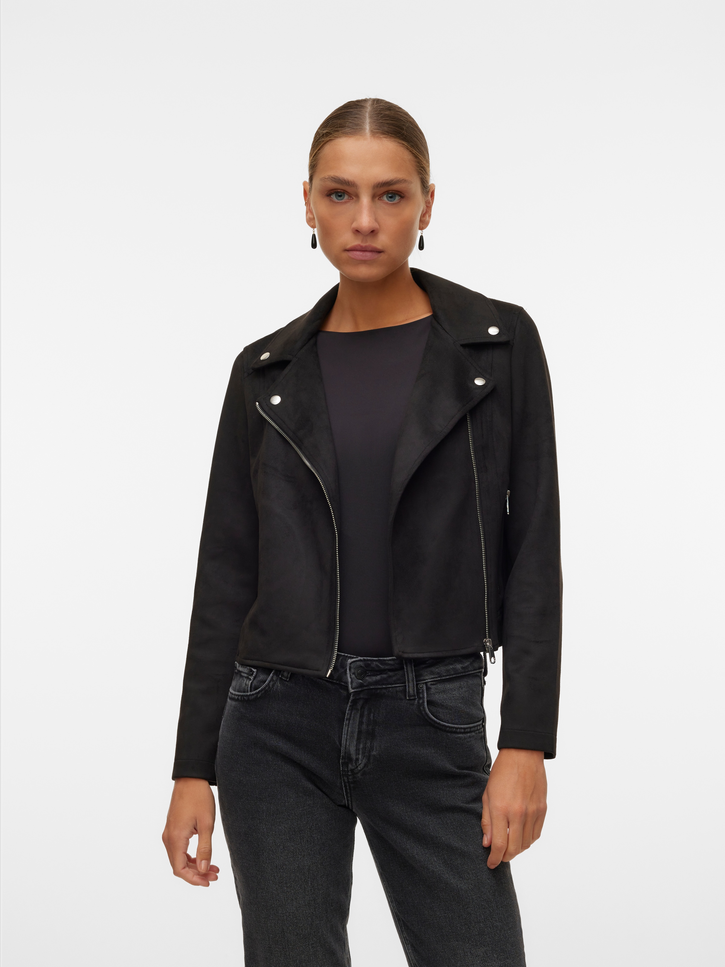 Vero Moda Lederimitatjacke "VMJOSE SHORT FAUX SUEDE JACKET NOOS"