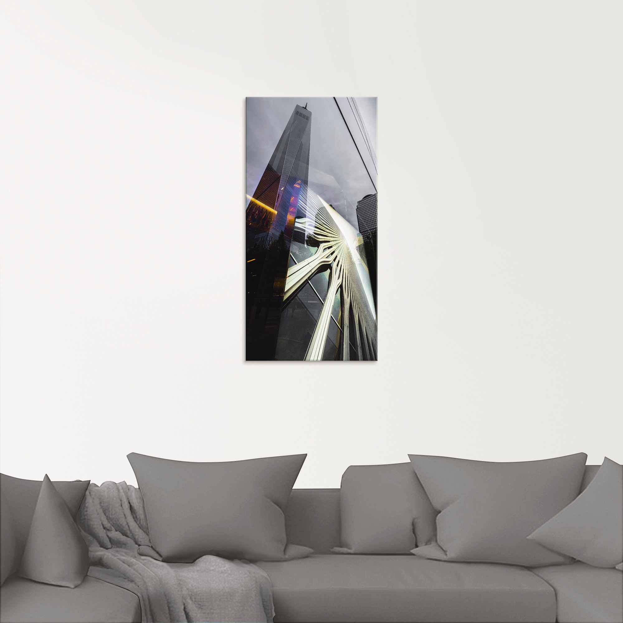 Artland Glasbild »One World Trade Center«, Amerika, (1 St.), in verschiedenen Größen