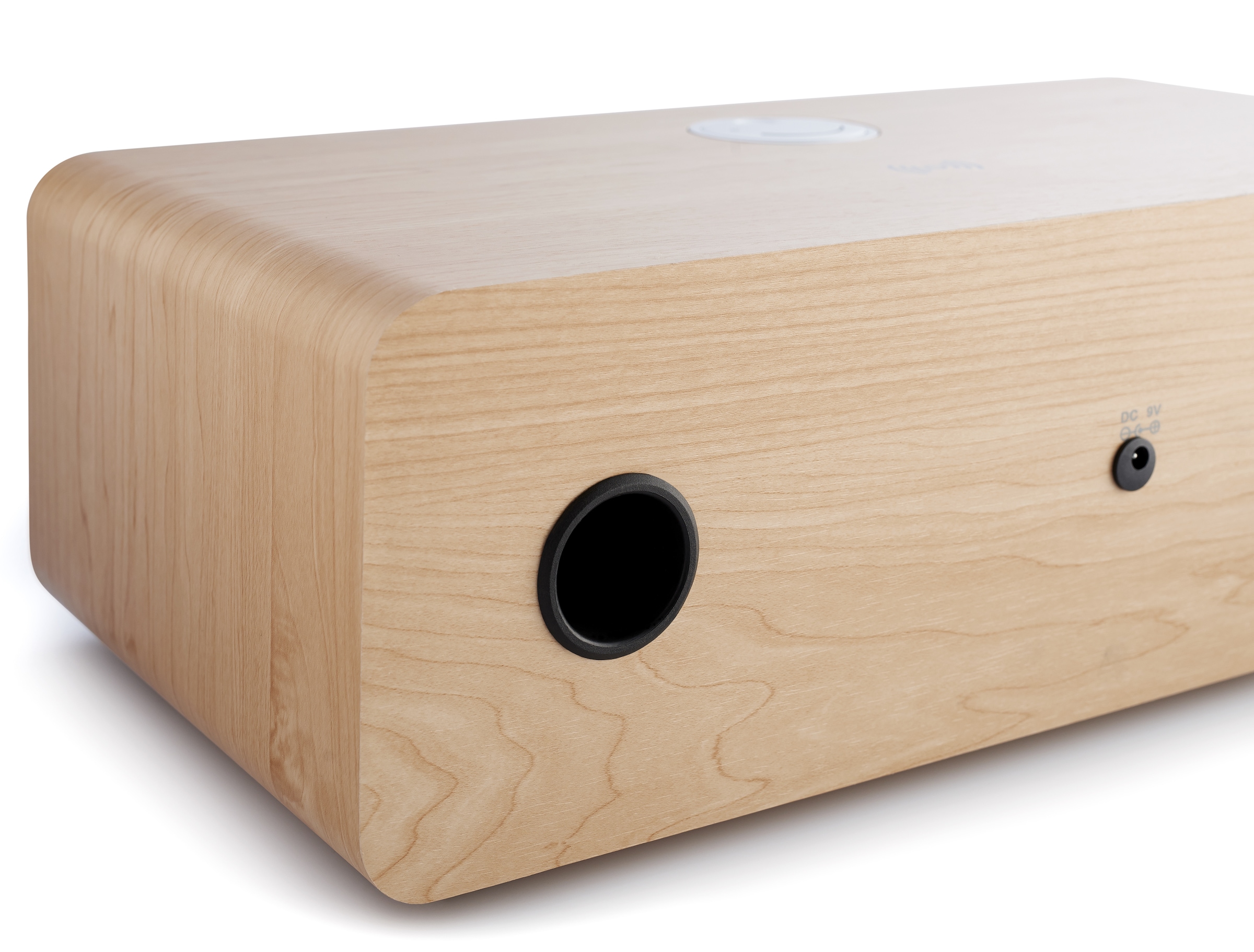 Thomson Kompaktanlage »MIC201IDABBT weiß/braun, CD, 50 Watt«, Displaybeleuchtung-UKW Radio-USB-Audiowiedergabe, DAB+, Induktion Charging