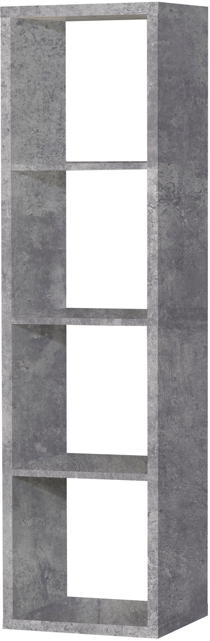 FORTE Standregal "Mauro, FSC-zertifiziert" Fachgröße 33x33cm, 4 Fächer günstig online kaufen