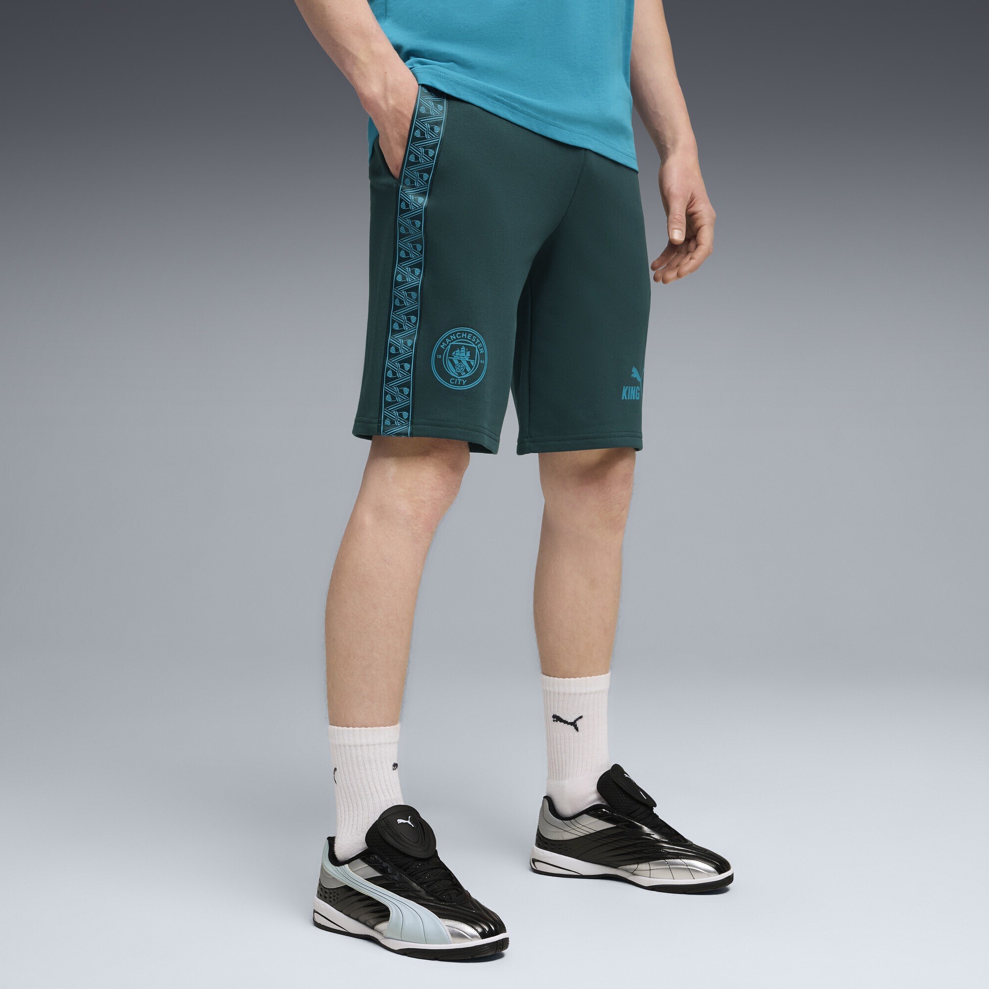 PUMA Sporthose "Manchester City KING Sweat-Shorts Herren" günstig online kaufen