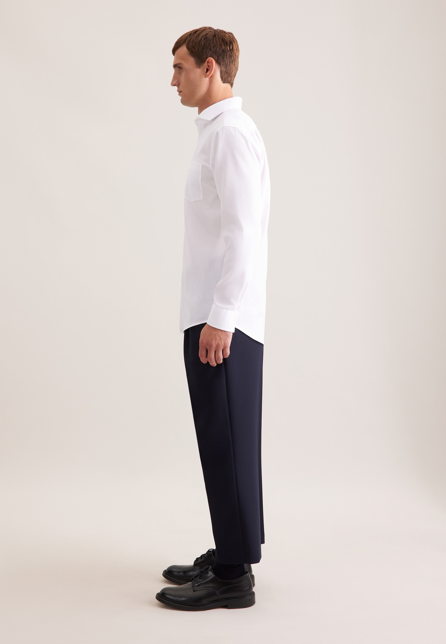 seidensticker Businesshemd »Schwarze Rose« Regular 1/1 Kentkragen Uni