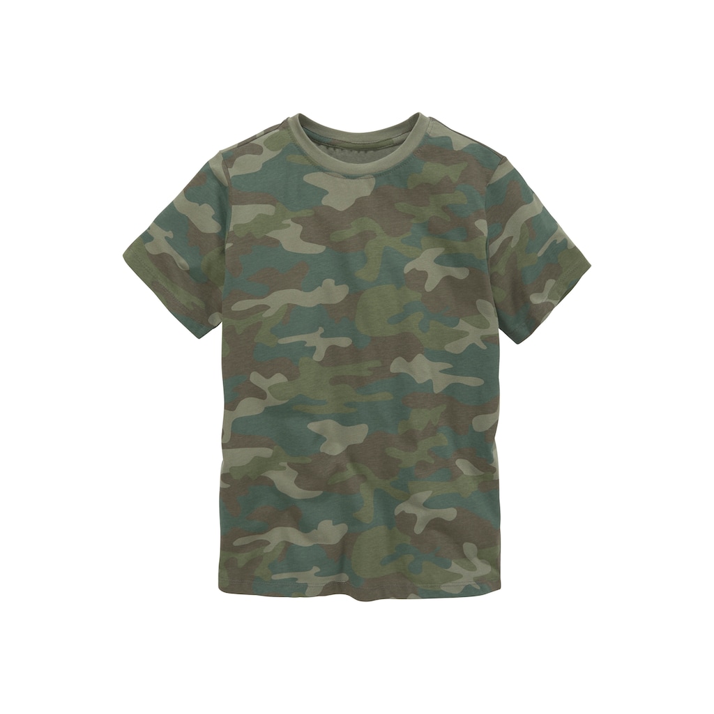KIDSWORLD T-Shirt »in cooler Tarnoptik«