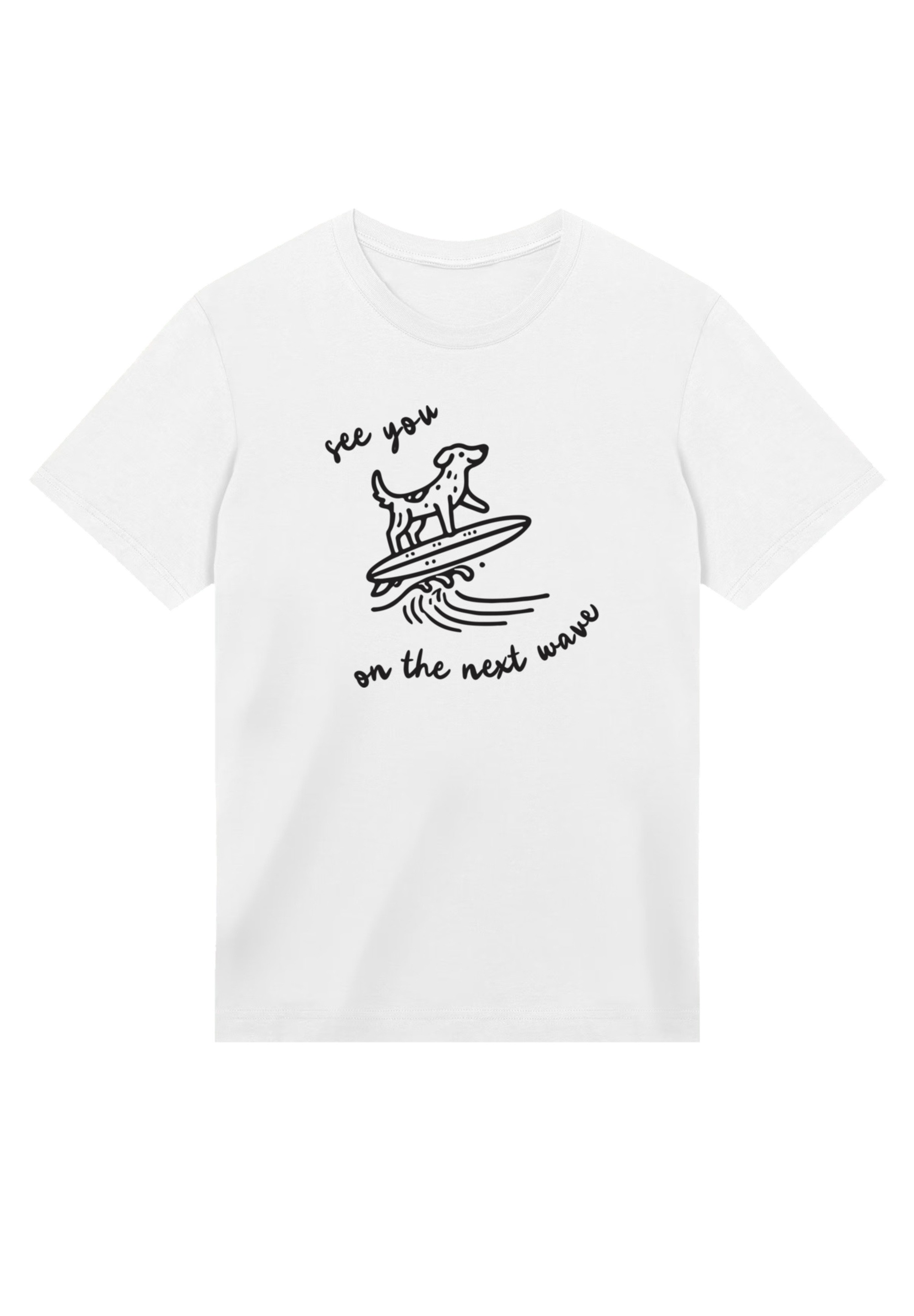 F4NT4STIC T-Shirt »See You On The Next Wave«, Premium Qualität