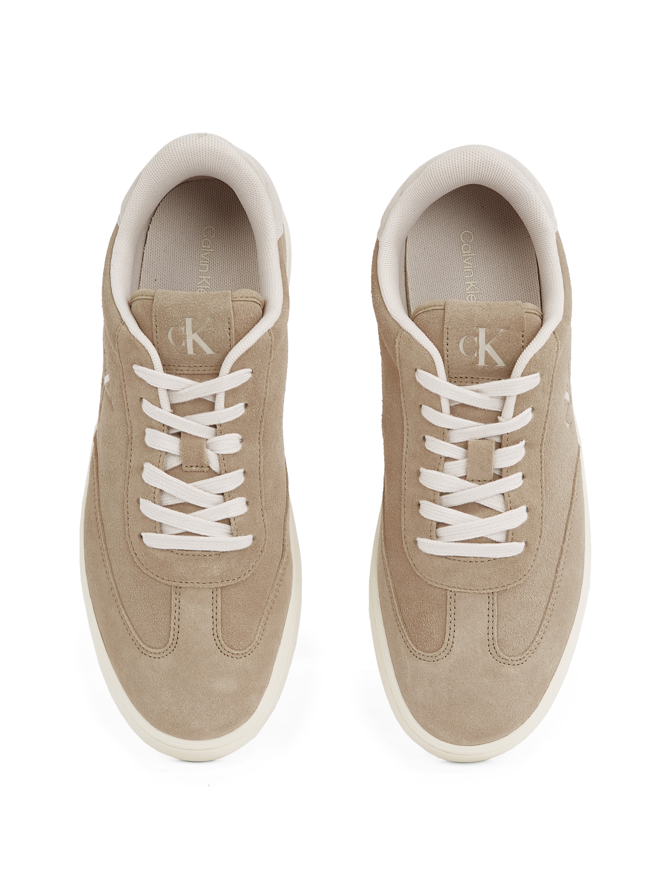 Calvin Klein Jeans Sneaker »CLASSIC CUPSOLE WT MG«, Halbschuh, Schnürschuh, Freizeitschuh mit heller Laufsohle
