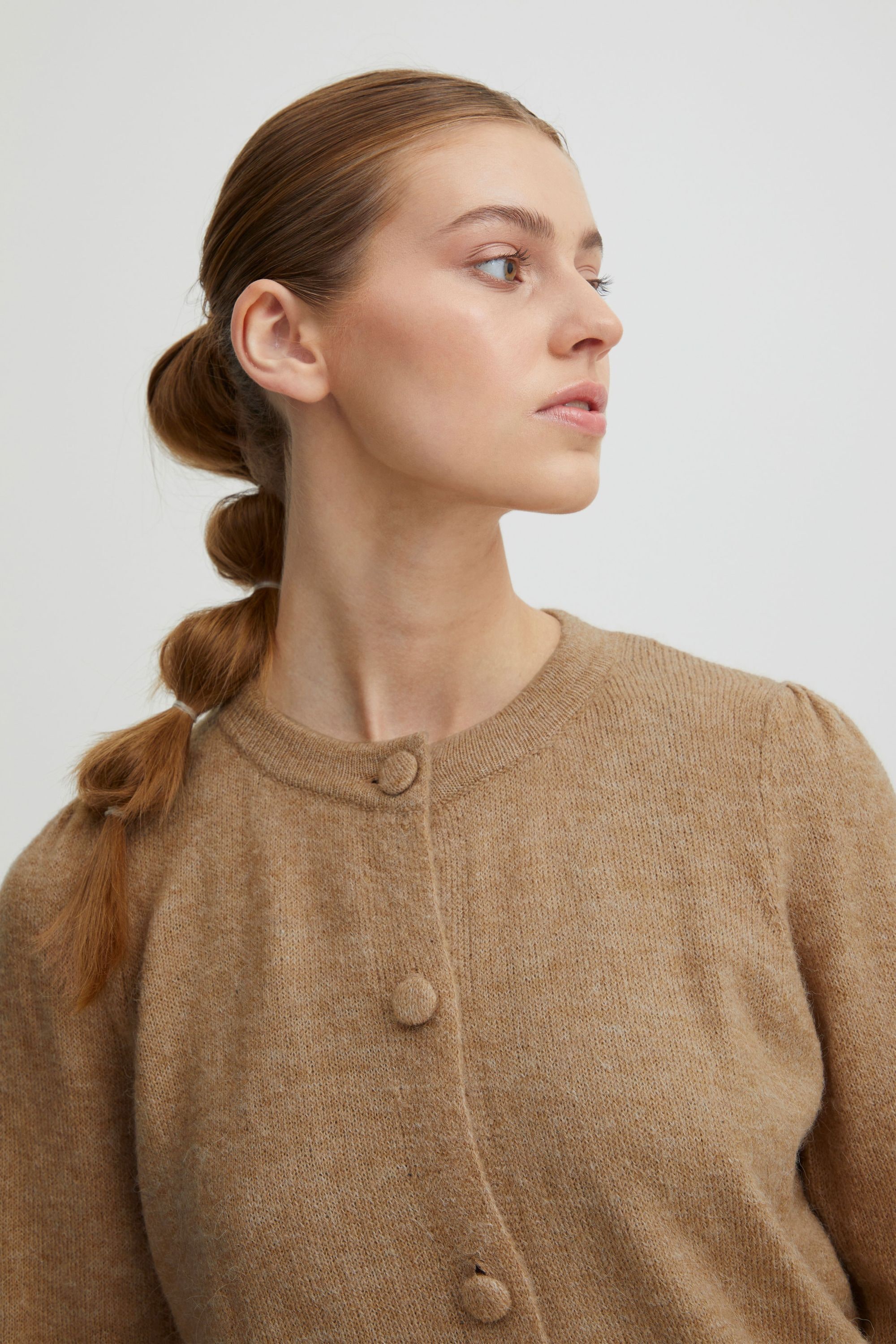 Ichi Strickfleece-Pullover »Strickpullover IHKamara«
