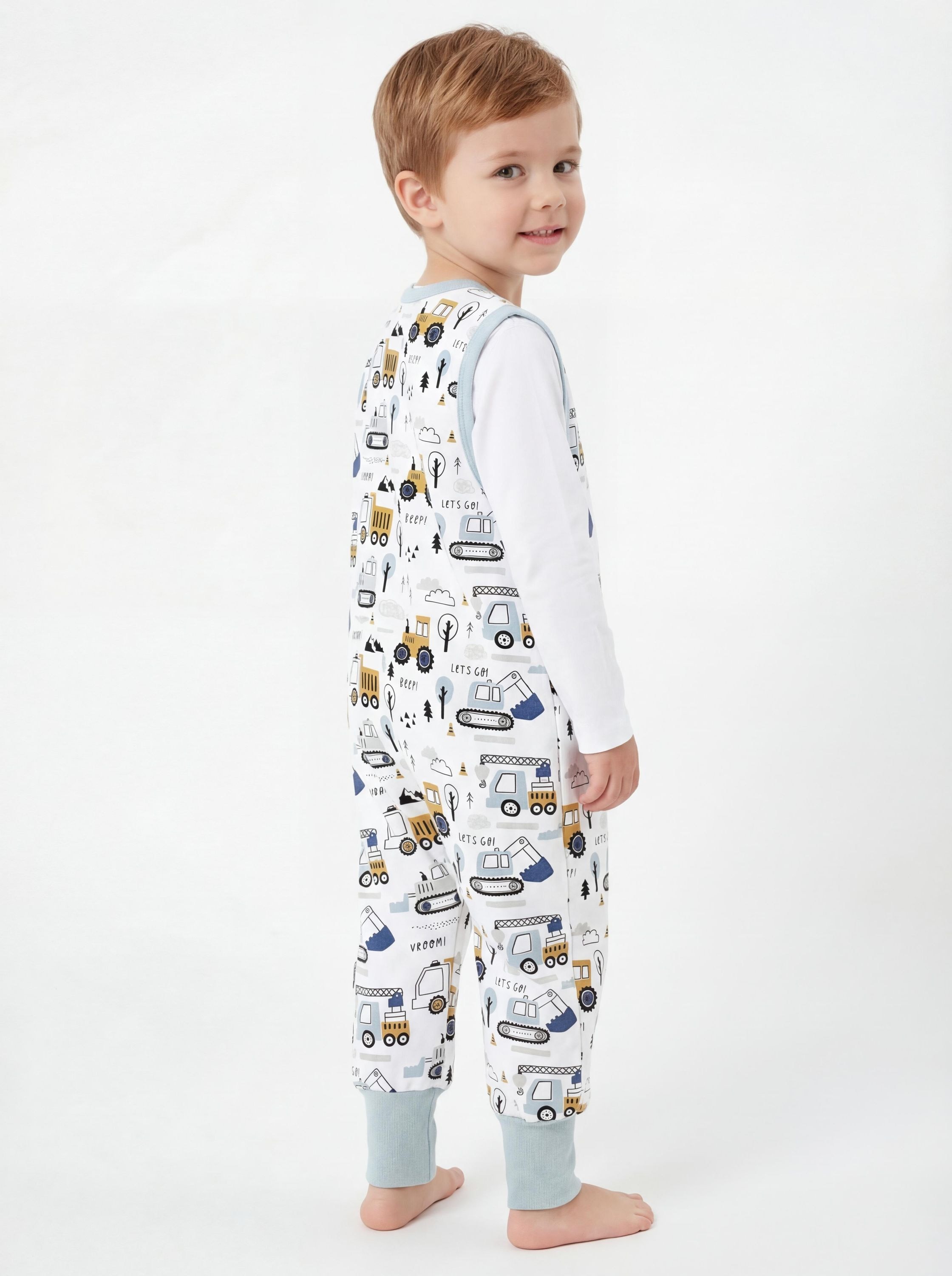 TupTam Babyschlafsack »Schlafsack mit Füßen Baby Ganzjahresschlafsack mit Beinen 2,5 Tog«