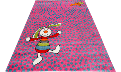 Kinderteppich »Rainbow Rabbit«, rechteckig