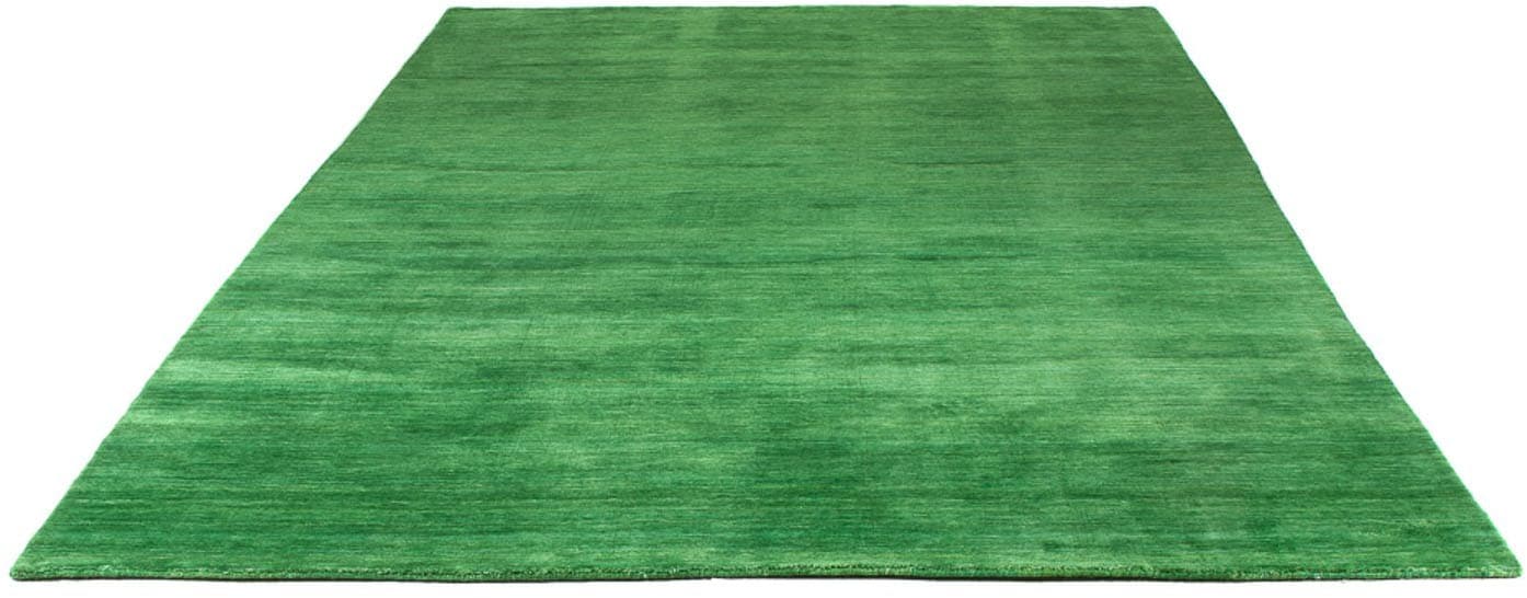 morgenland Wollteppich »LORIBAFT TEPPSTAR«, rechteckig, 15 mm Höhe, reine Schurwolle, uni, Wohnzimmer
