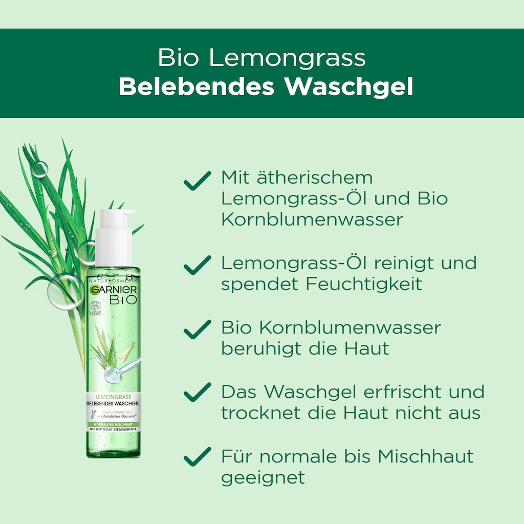 GARNIER Gesichtspflege-Set »Bio Anti-Aging-Set«, (Set, 3 tlg.)