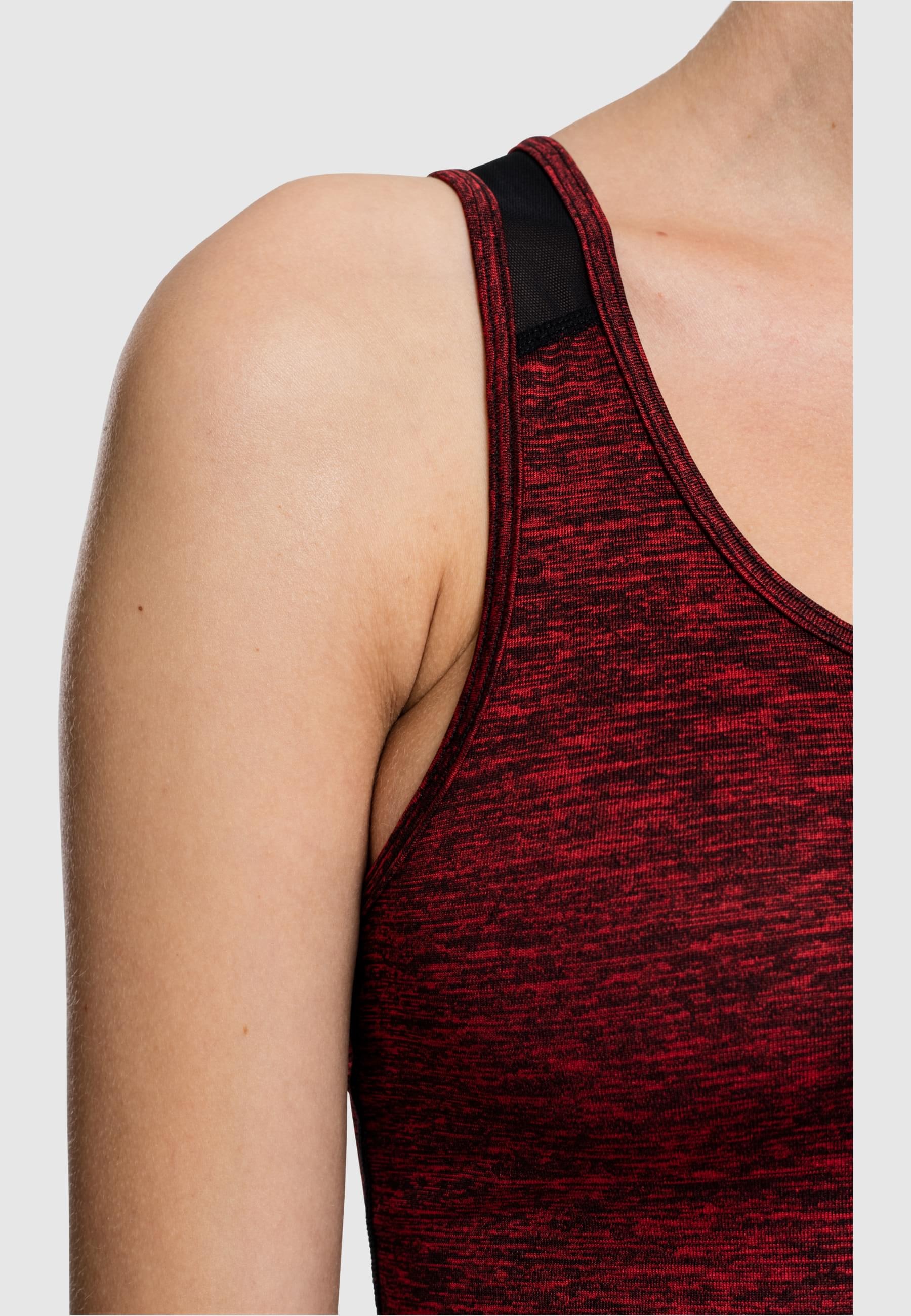 URBAN CLASSICS Muskelshirt »Urban Classics Damen Ladies Active Melange Trainings Top«, (1 tlg.)