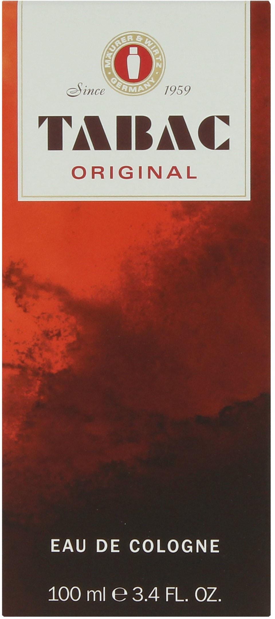 Tabac Original Eau de Cologne, Frischer Herrenduft mit Zitrone, Bergamotte, Lavendel und Vetiver.