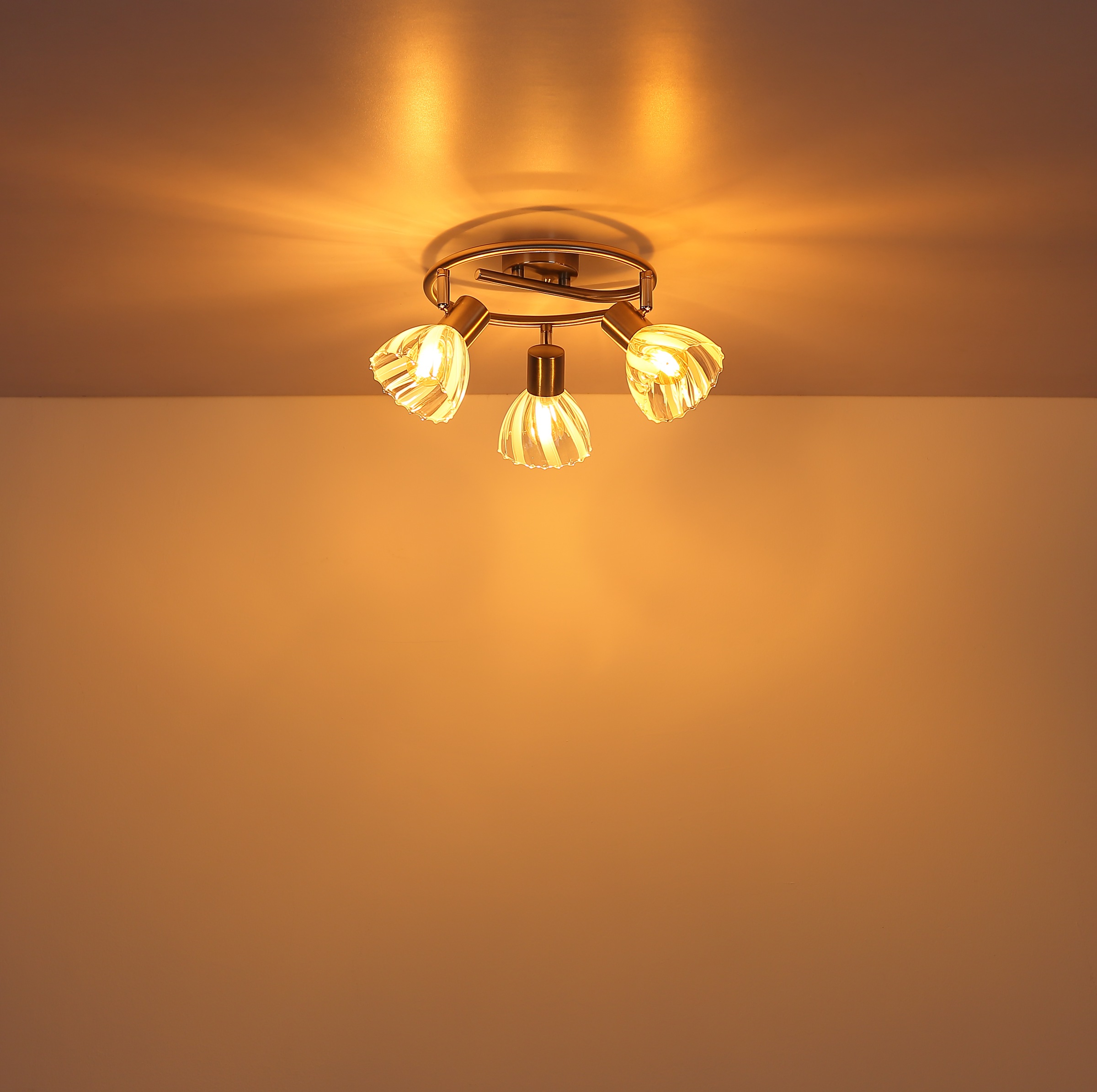 GLOBO LIGHTING Deckenstrahler »ZACHERY« E14 1 Stk. Spot Deckenspot Flur Schlafzimmer Wohnzimmer