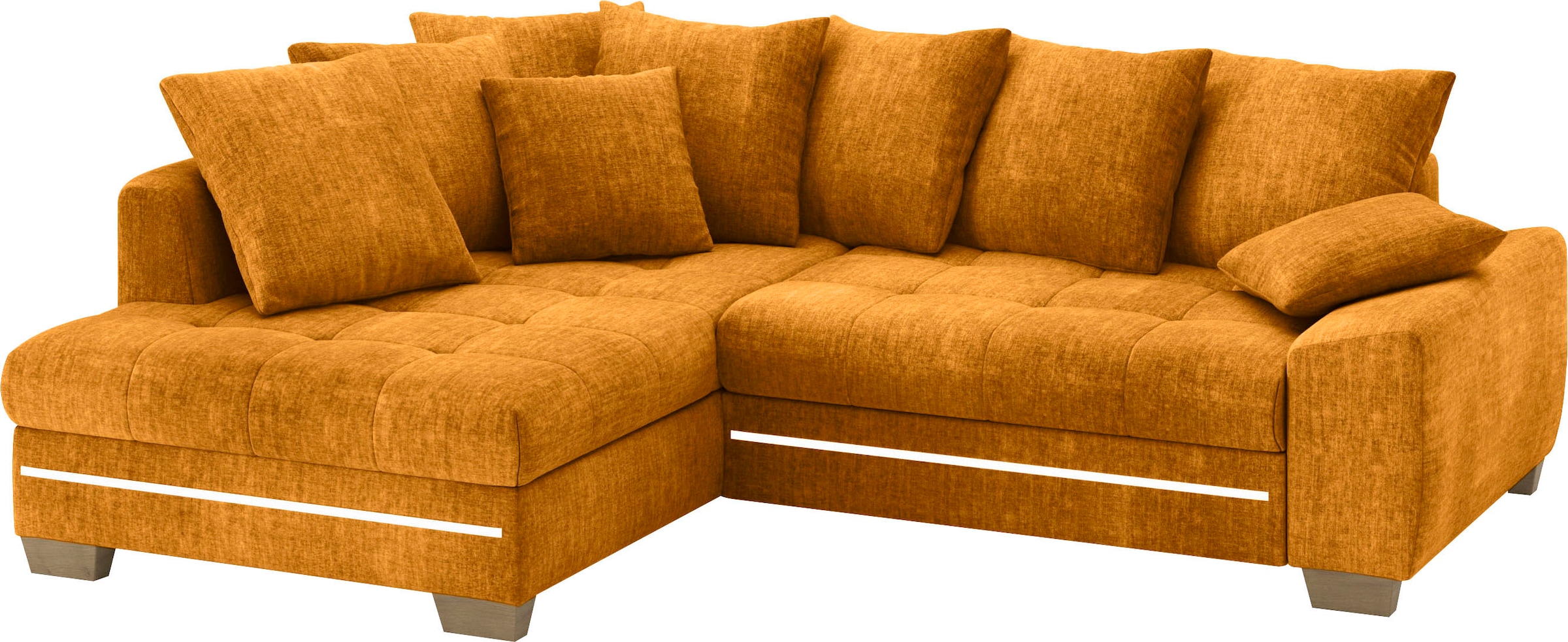Mr. Couch Ecksofa "Nikita II, L-Form", mit RGB-LED Beleuchtung, wahlweise m günstig online kaufen