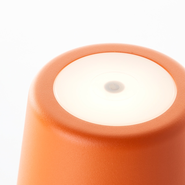 Brilliant LED Tischleuchte »Kaami«, Portable LED Außen Tischlampe, 37 cm,  310 lm, Touchdimmer, USB, orange | BAUR