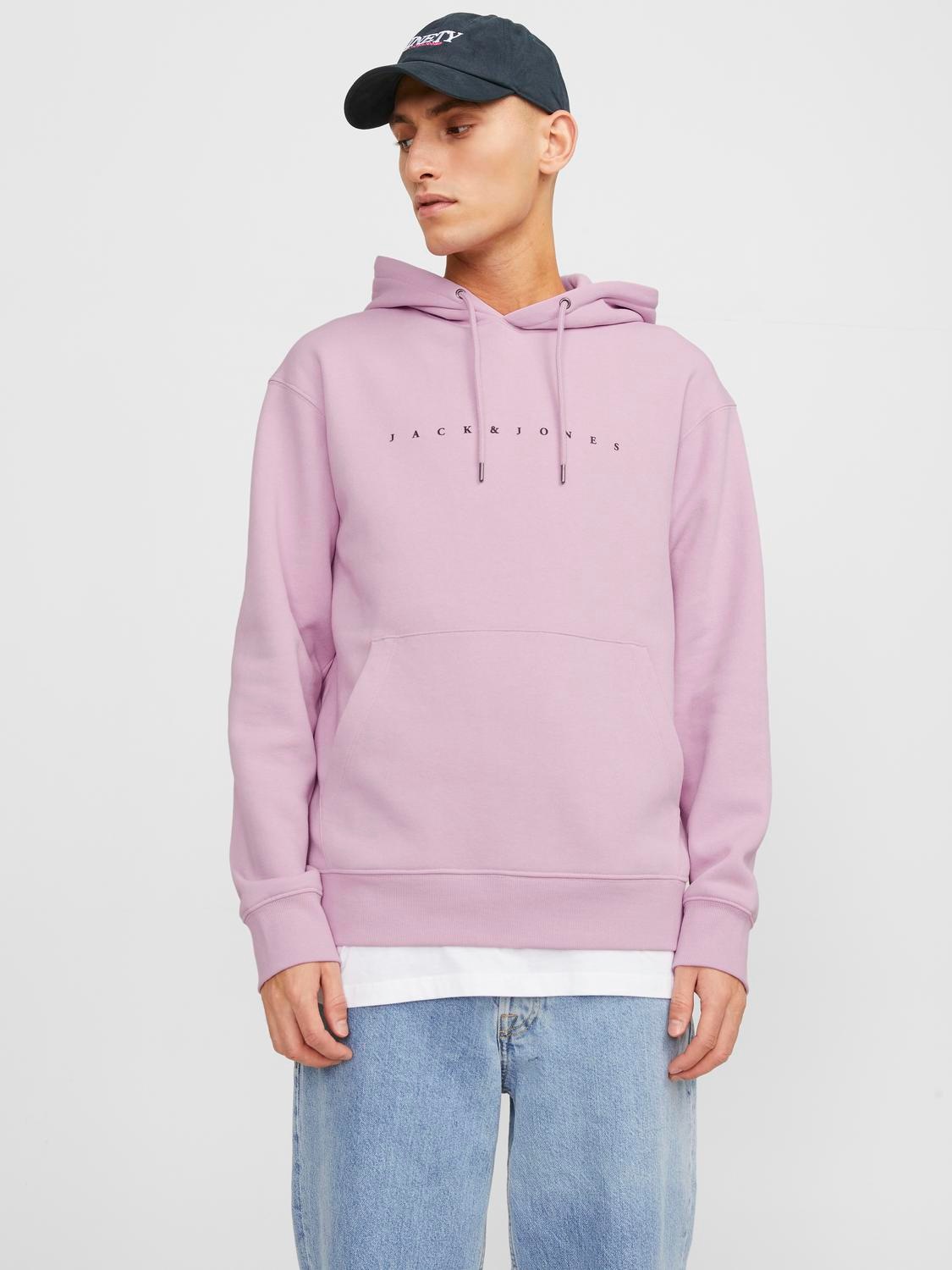 Jack & Jones Kapuzensweatshirt "JJESTAR JJ SWEAT HOOD NOOS", mit Logo Print günstig online kaufen