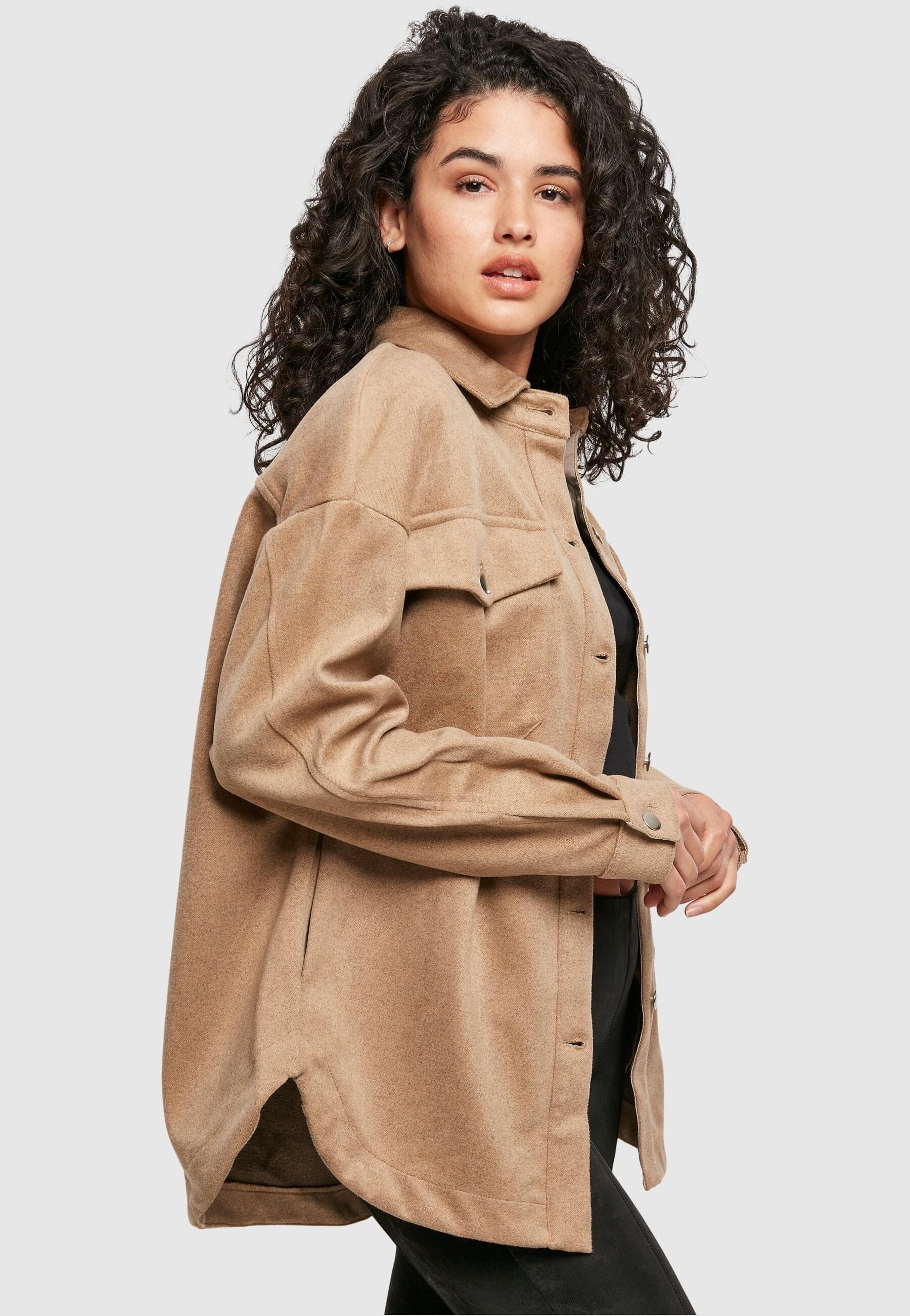 URBAN CLASSICS Hemdbluse »Urban Classics Damen Ladies Classic Overshirt«
