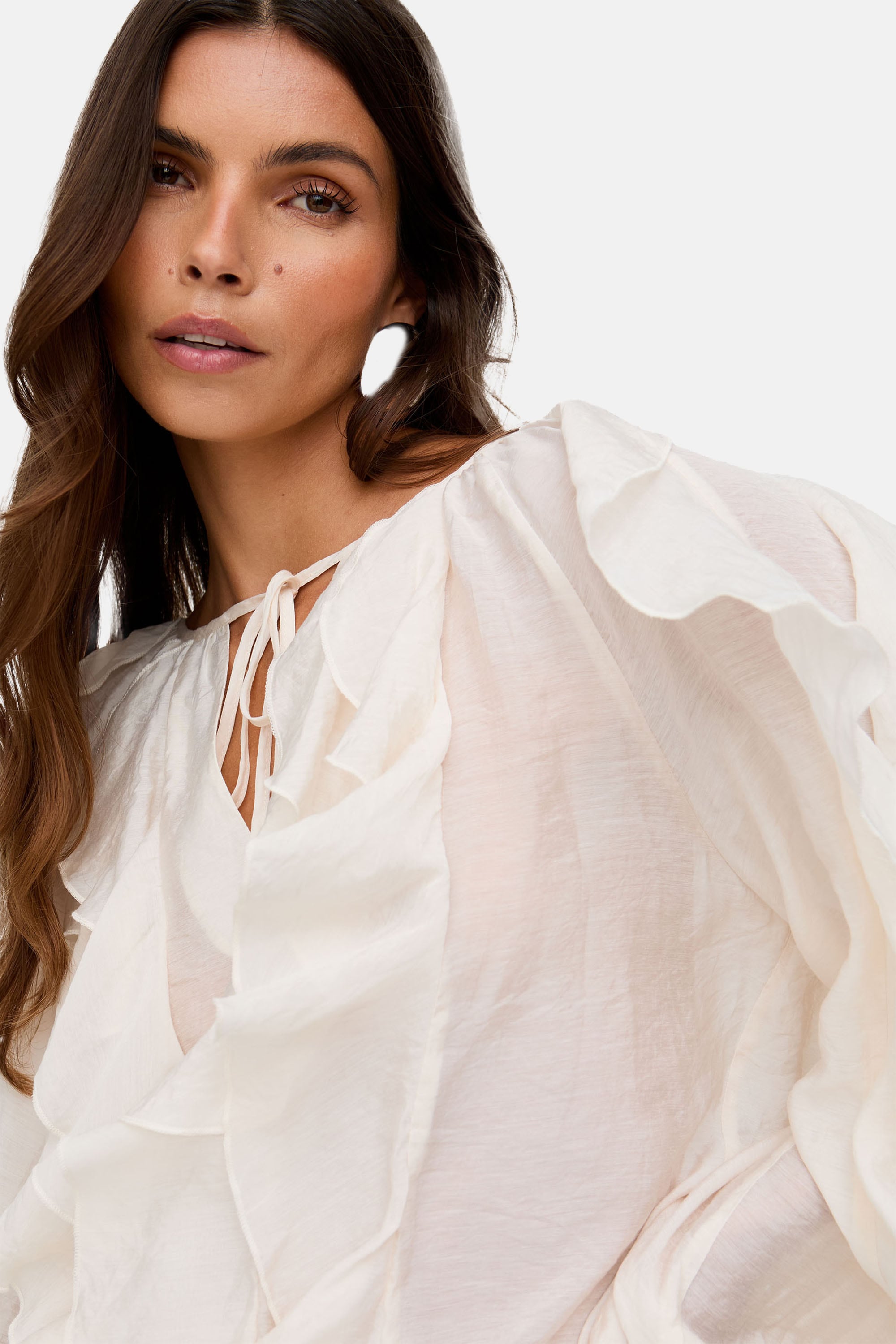 Lily and Lionel Hemdbluse »Sophie All Over Ruffle Blouse Damen«