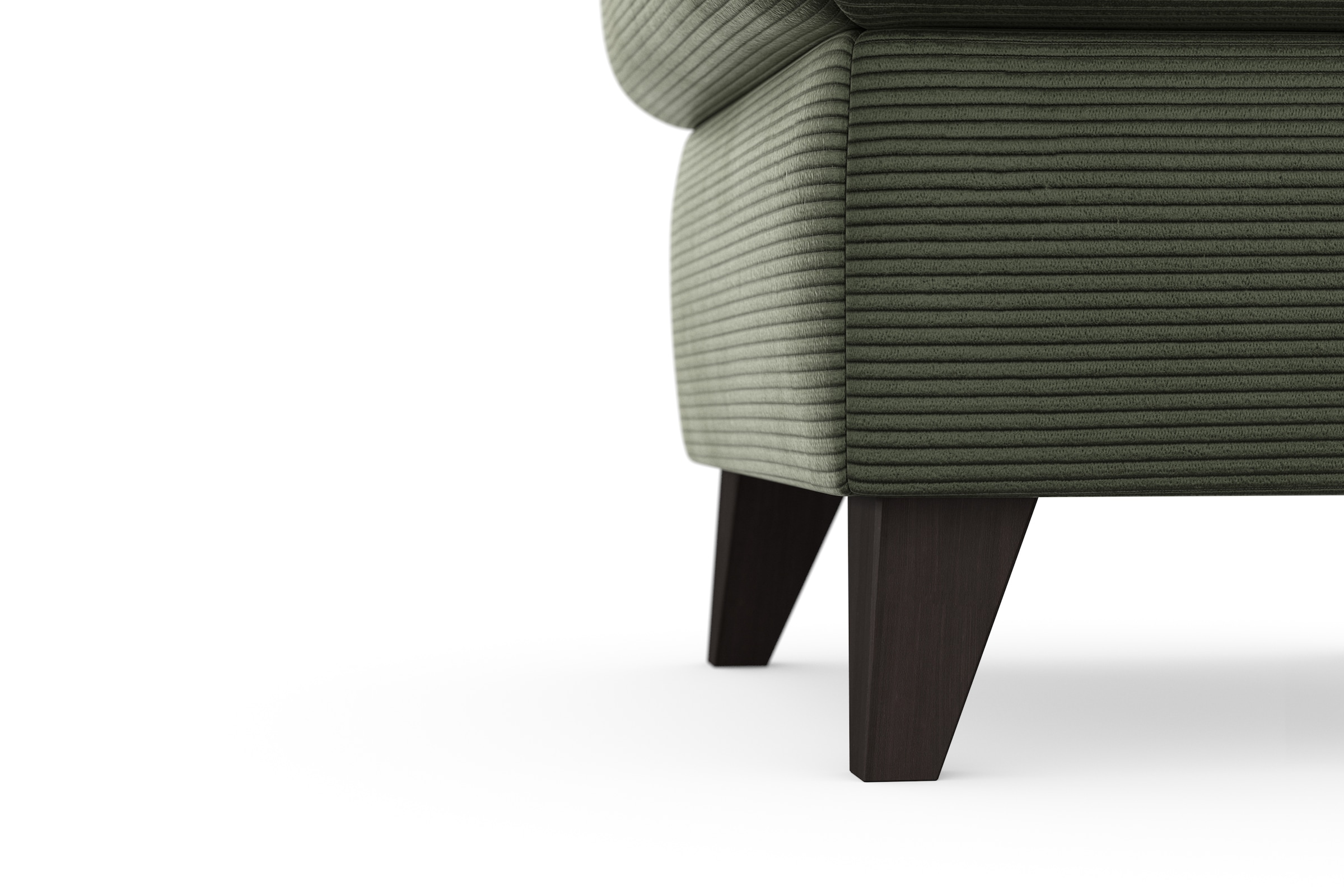 Home affaire Polsterhocker »Trelleborg« Cord-Bezug, mit Staufach, inkl. Federkern-Polsterung