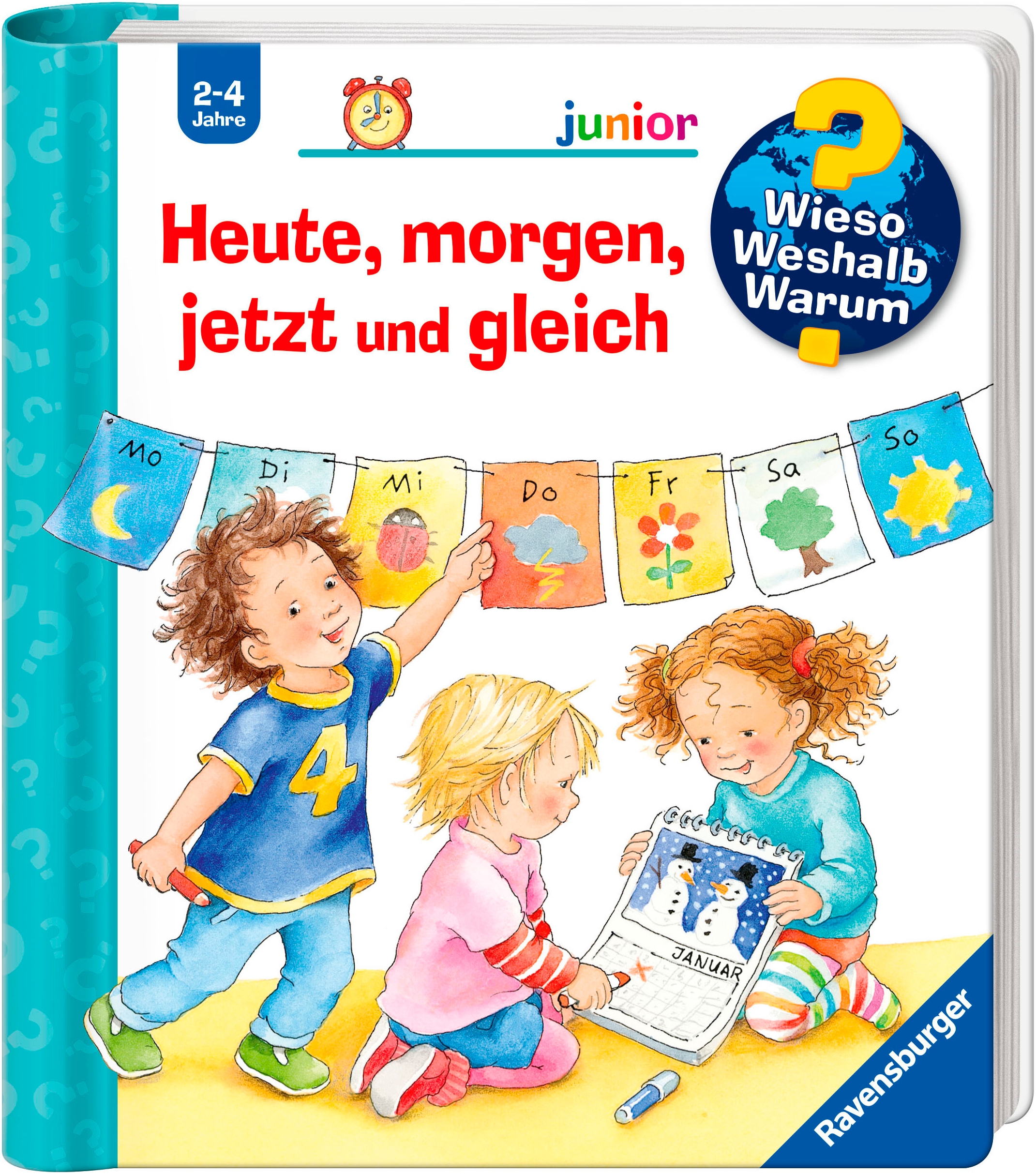 Ravensburger Buch "Wieso? Weshalb? Warum? junior Band 56: Heute, morgen, jetzt und gleich", FSC - schützt Wald - weltwei