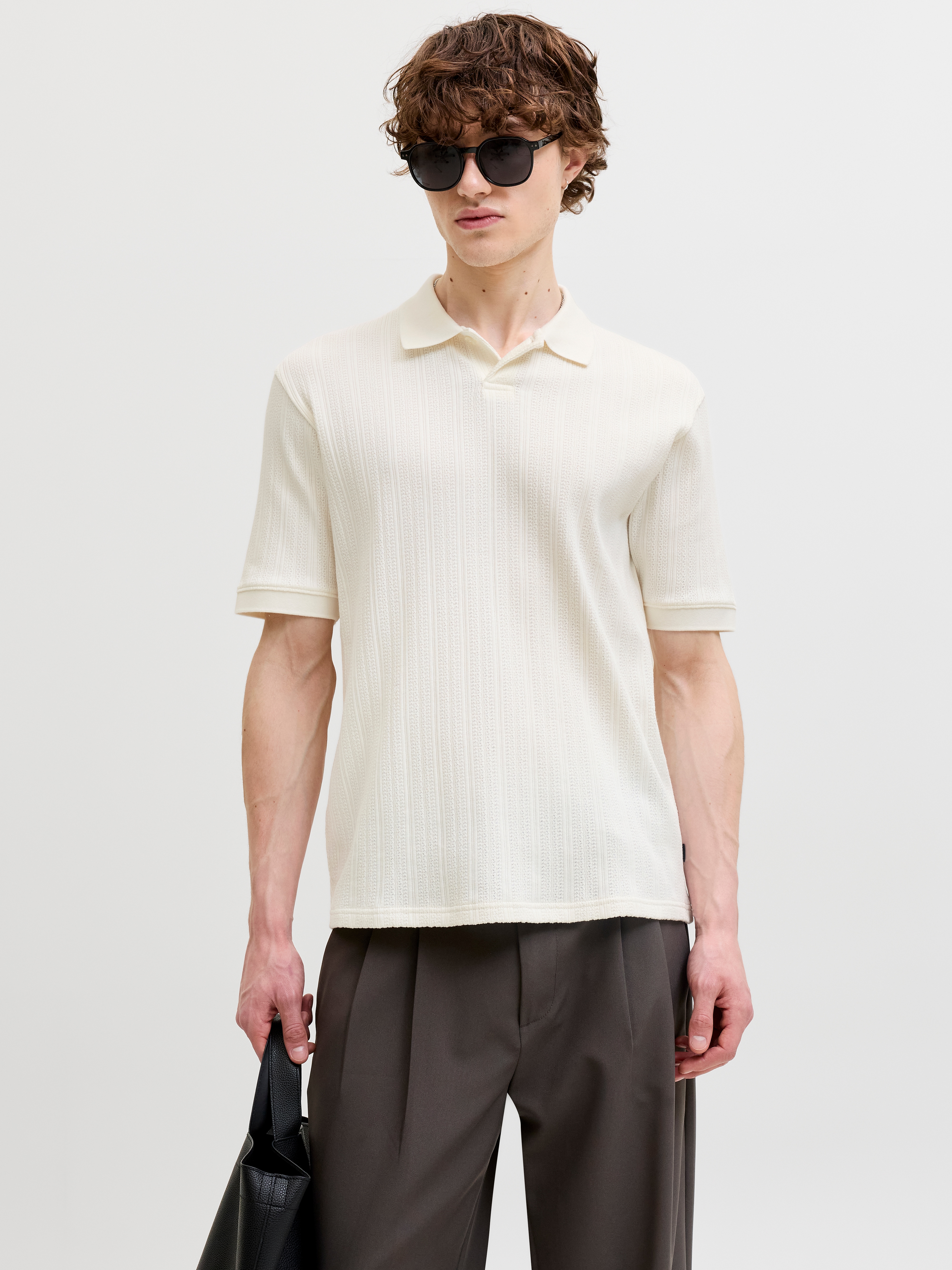 Jack & Jones Poloshirt "Jprblahenry Ss Polo Styd SS26" Baumwolle, Regular Fit