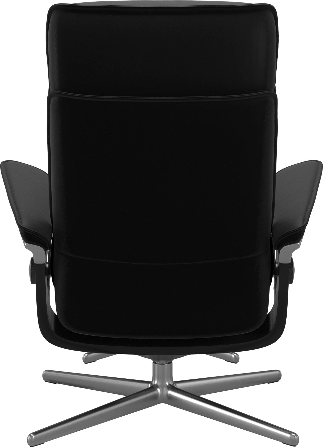 Stressless® Fußhocker »Admiral«, mit Cross Base, Größe M & L, Holzakzent Schwarz