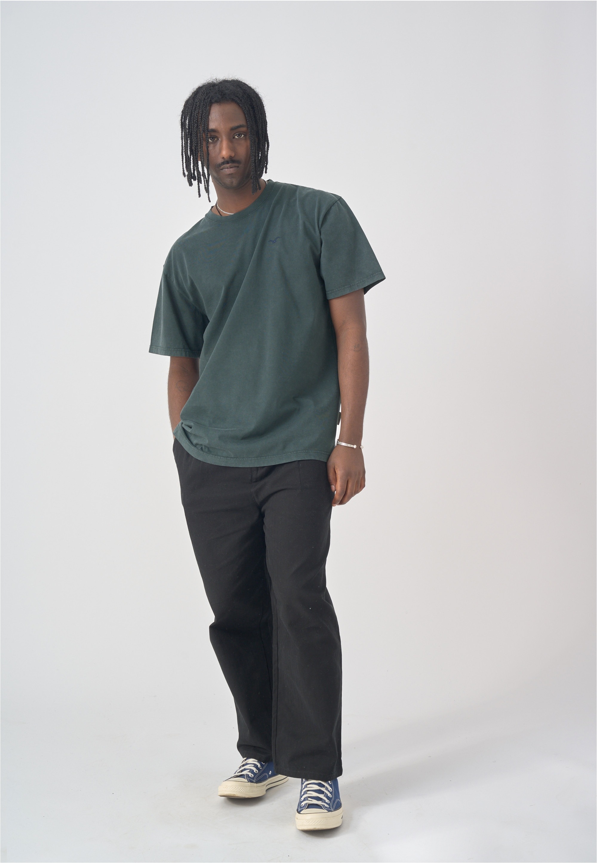 Cleptomanicx T-Shirt »Boxy Tee Ligull Washed« mit lockerem Schnitt