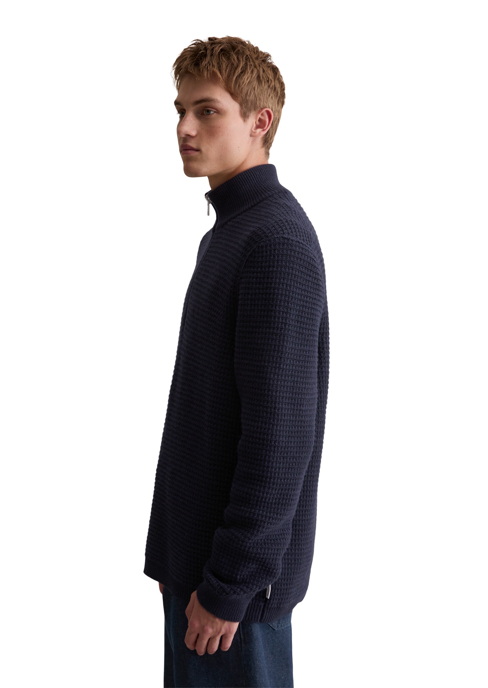 Marc O'Polo DENIM Troyer »mit markanter Struktur«