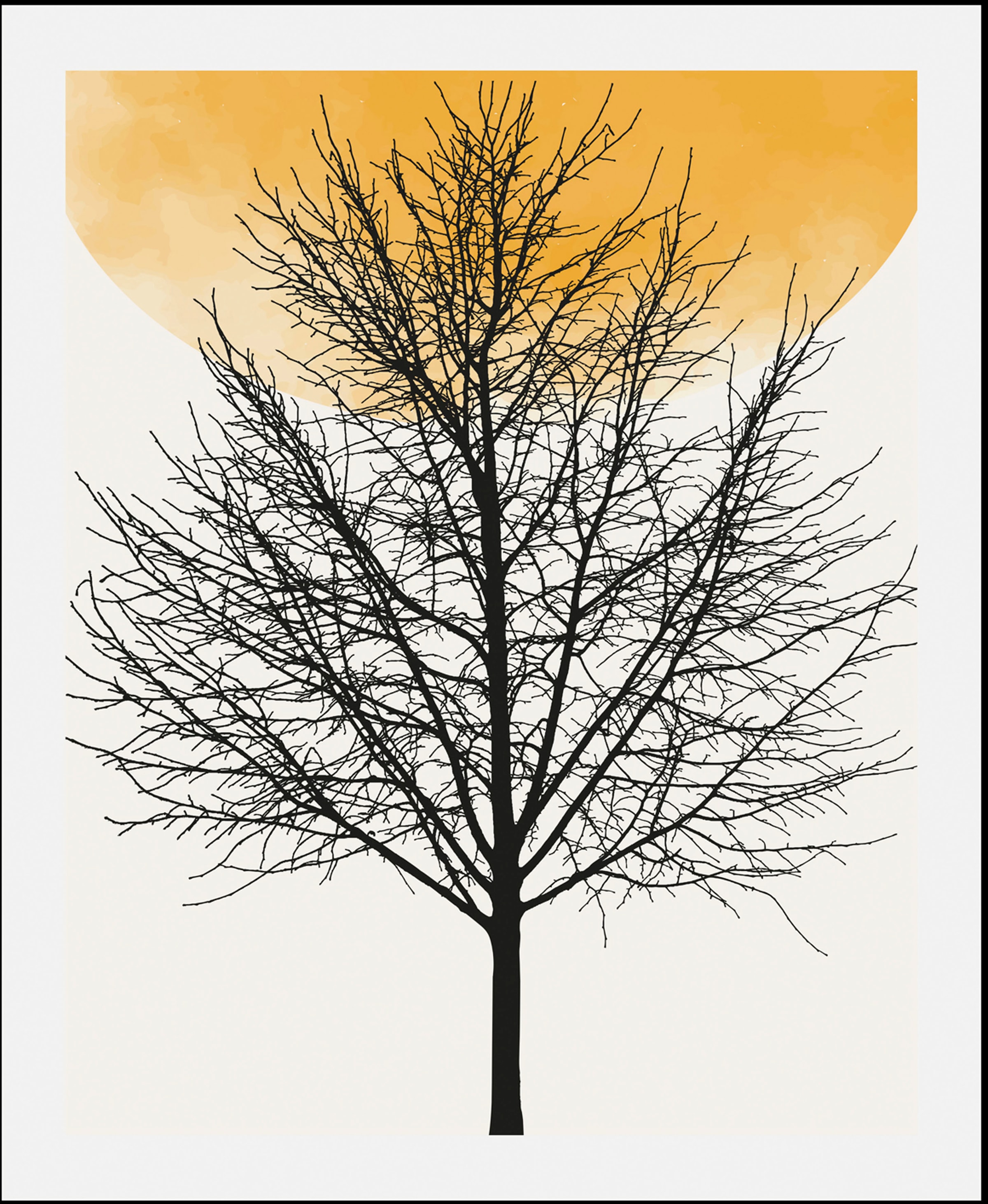 queence Bild "Bloom", Baum-Baumbilder-Pflanzen-Pflanzenbilder-Sonnenaufgang günstig online kaufen