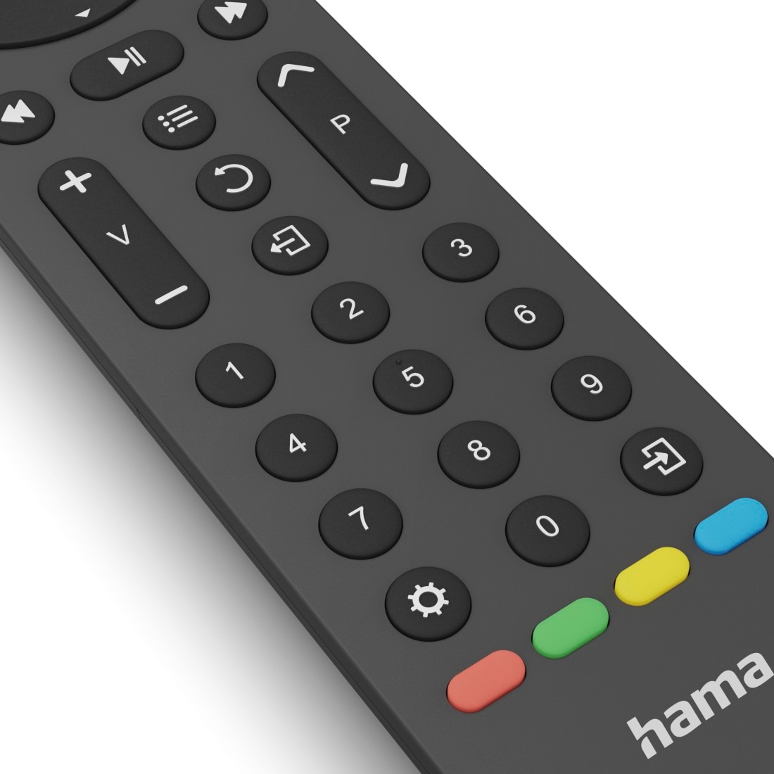 Hama Universal-Fernbedienung »Universal Ersatzfernbedienung für 8 Geräte«, lernfähig, App-Tasten