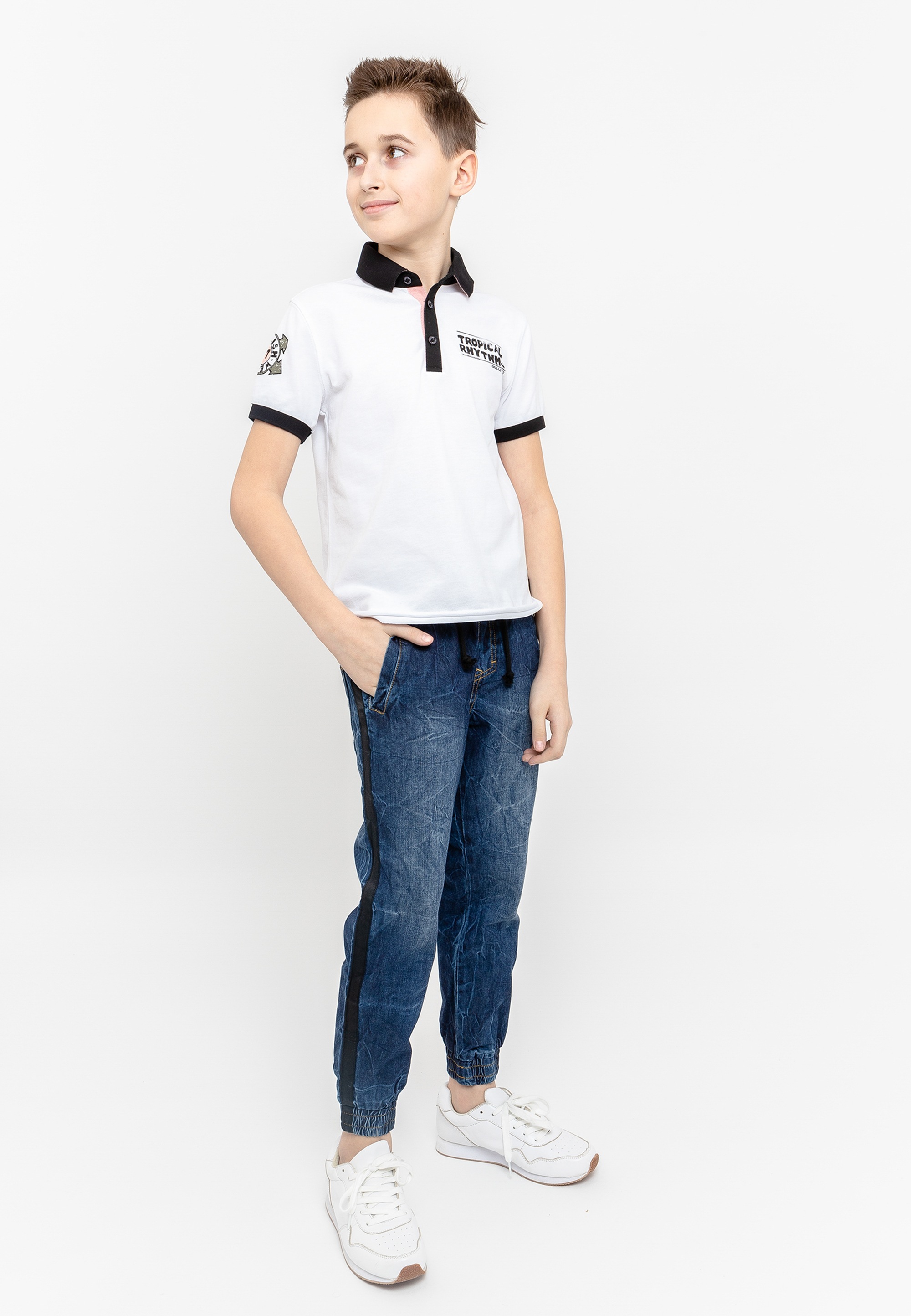 Gulliver Poloshirt, mit stylischem Animal Print