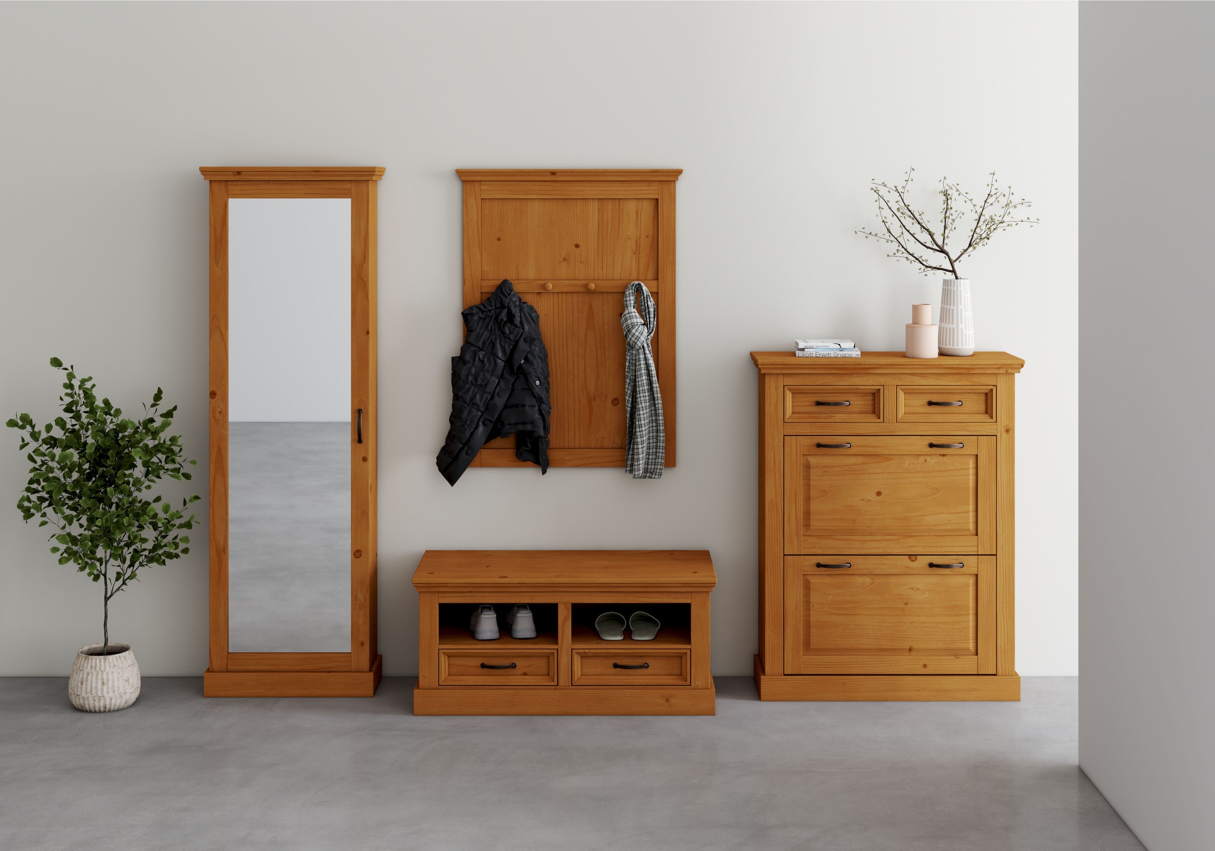 OTTO home Bank "Selma" mit Stauraum und 2 Schubkästen, Breite 100 cm günstig online kaufen