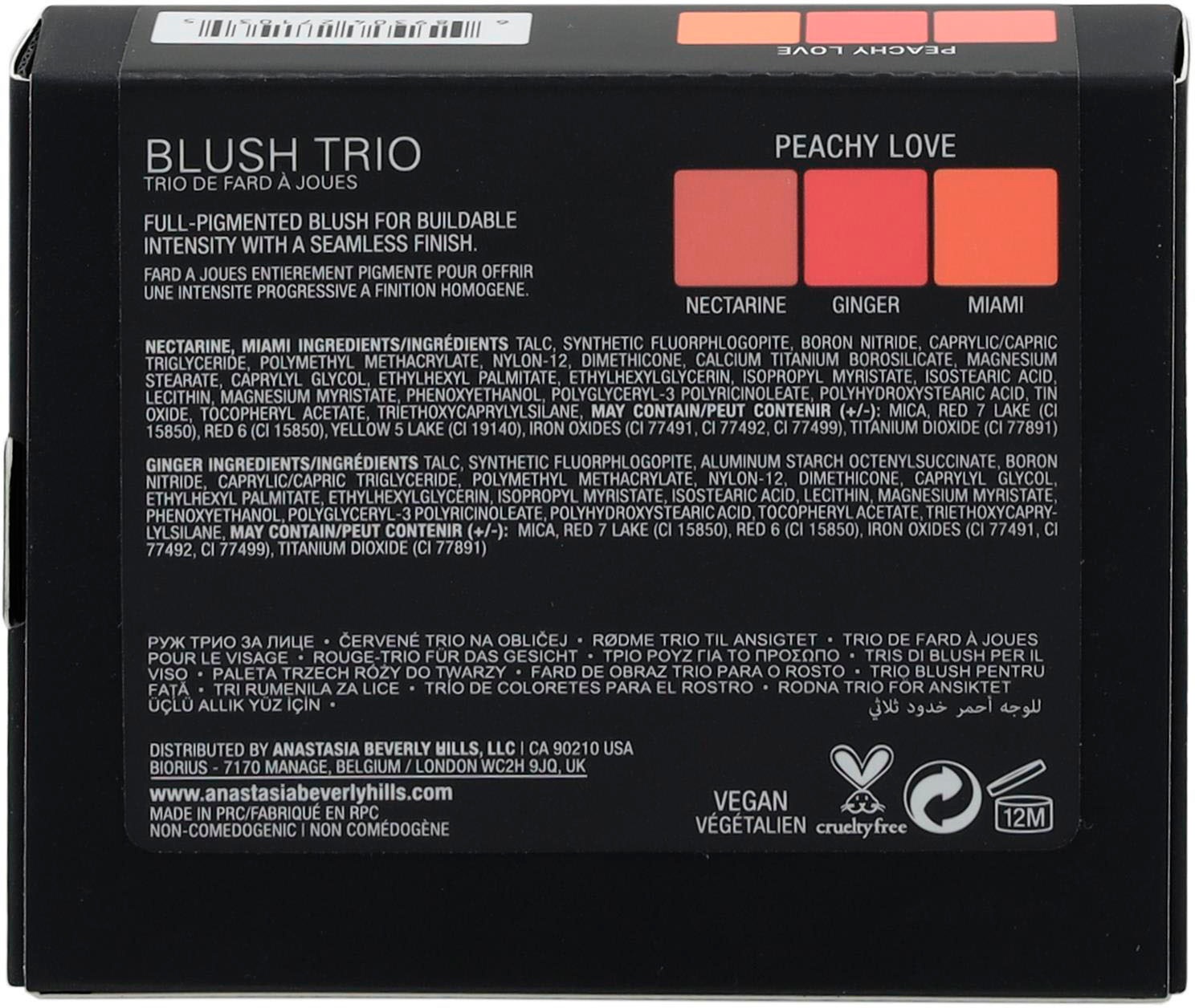 ANASTASIA BEVERLY HILLS Rouge-Palette »Blush Trio 9gr«