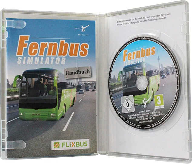 aerosoft Spielesoftware »Der Fernbus Simulator - PC«, PC