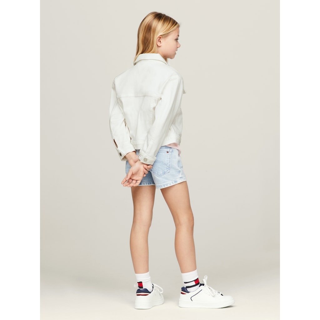 Tommy Hilfiger Jeansjacke »DENIM TRUCKER JACKET WHITE«, Kinder bis 16 Jahre