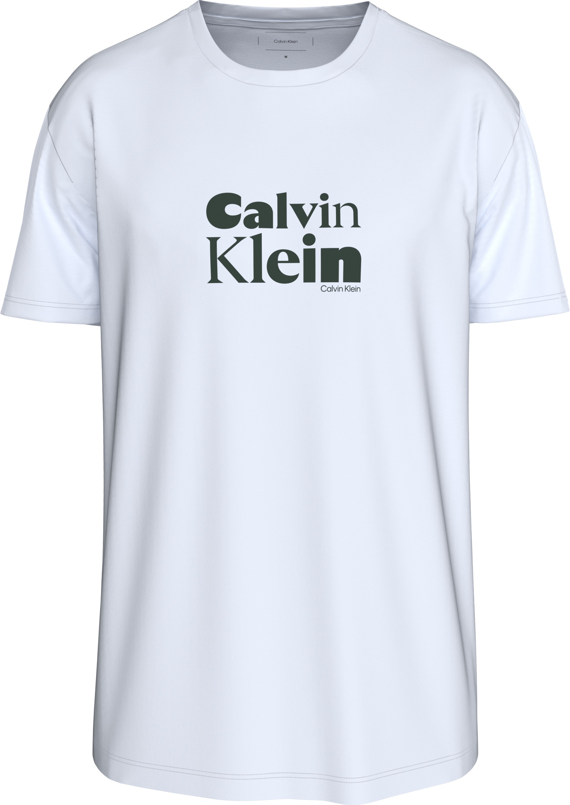 Calvin Klein T-Shirt "SS 30S EU CALVIN KLEIN BOLD GRAP", Mit Rundhalsaussch günstig online kaufen