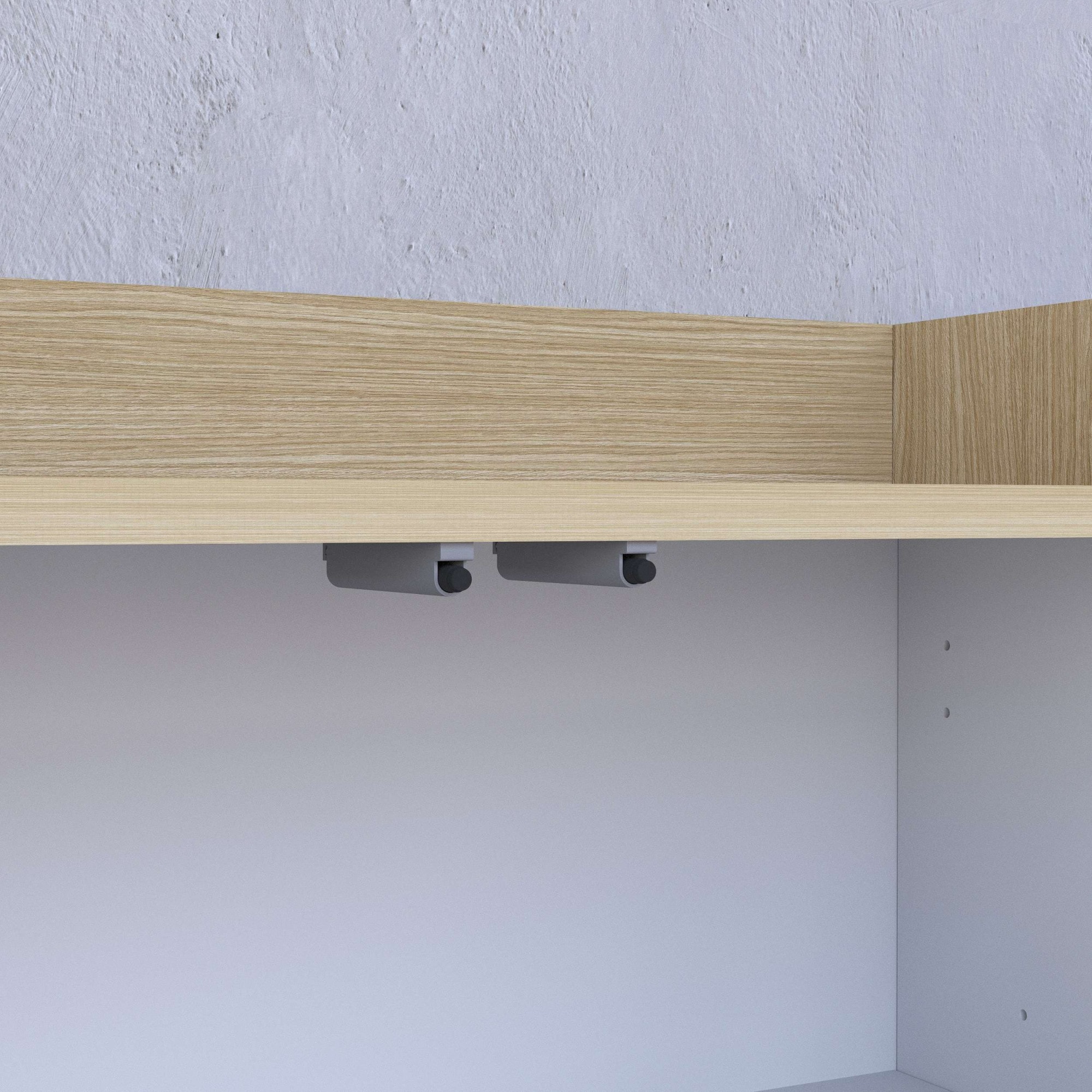 OTTO home Sideboard »BOLSENA, Kommode, Schrank,Lowboard mit 6 Fächer und offenes Ablagefach« 1 Stk. tlg. stehend/hängend montierbar, Made in Italy, B/T/H: 160 × 35 × 71,2 cm