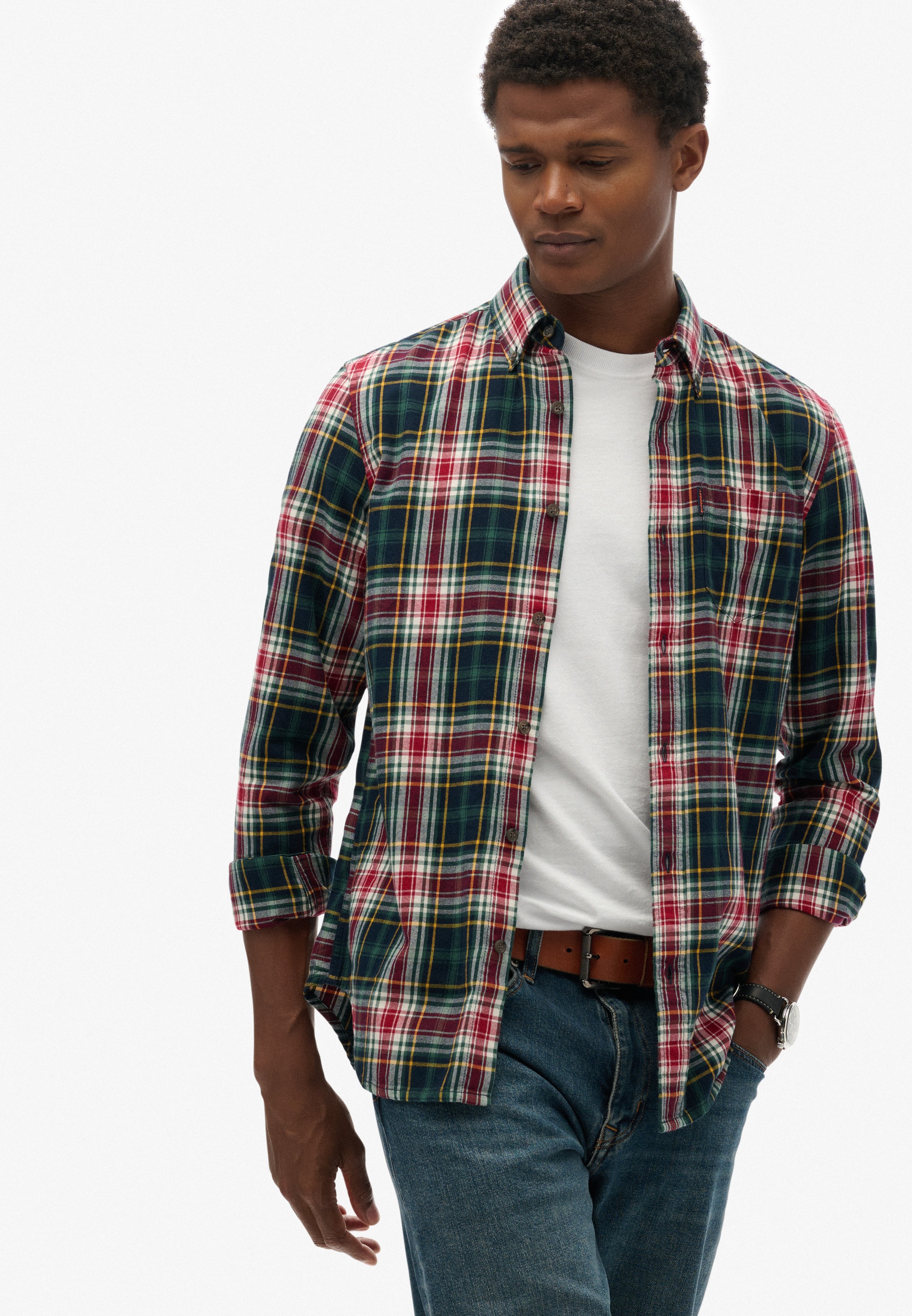 Superdry Langarmhemd "VINTAGE CHECK SHIRT" günstig online kaufen