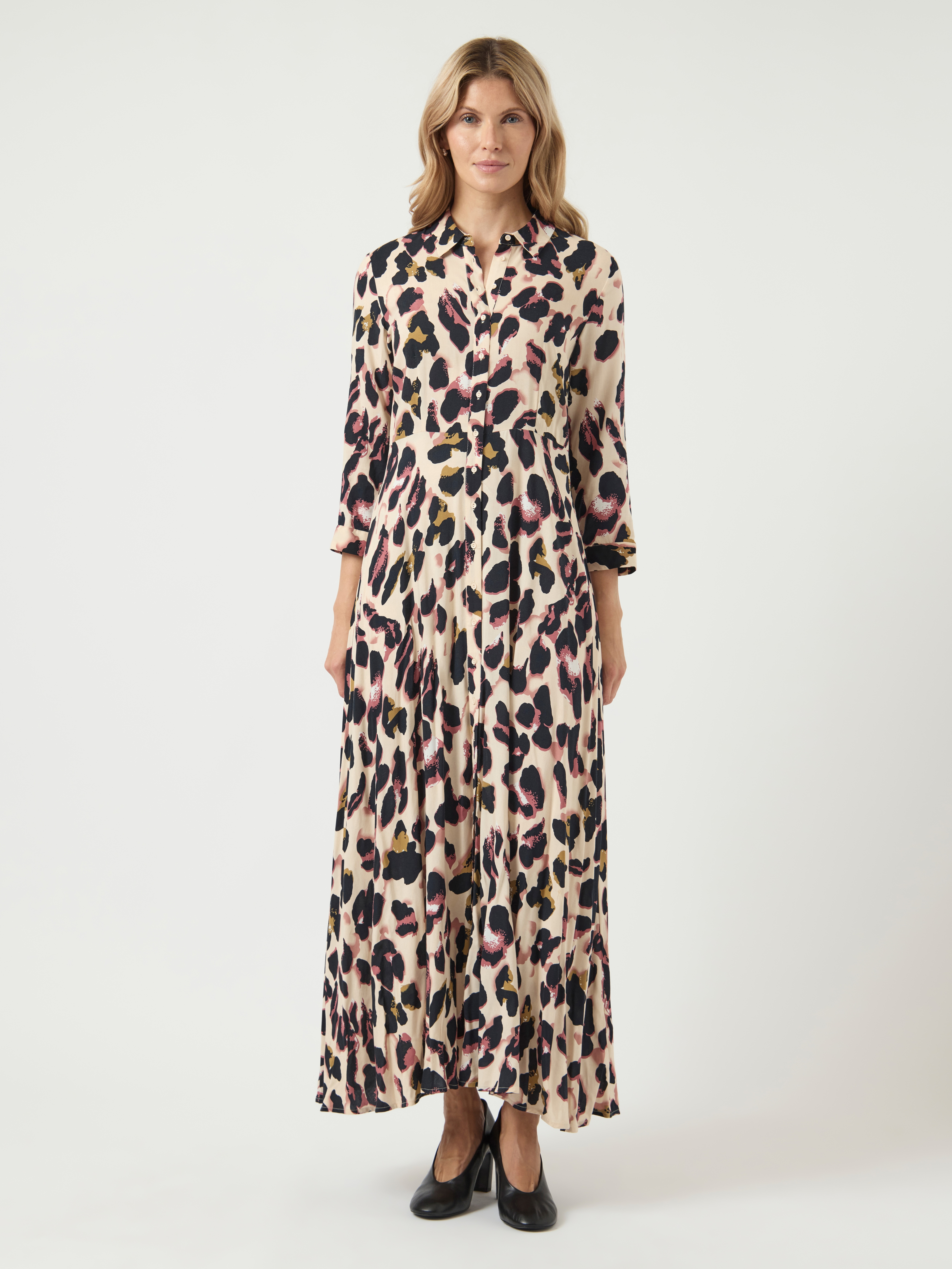 Y.A.S "YASSAVANNA LONG SHIRT DRESS" Viskose, loose fit