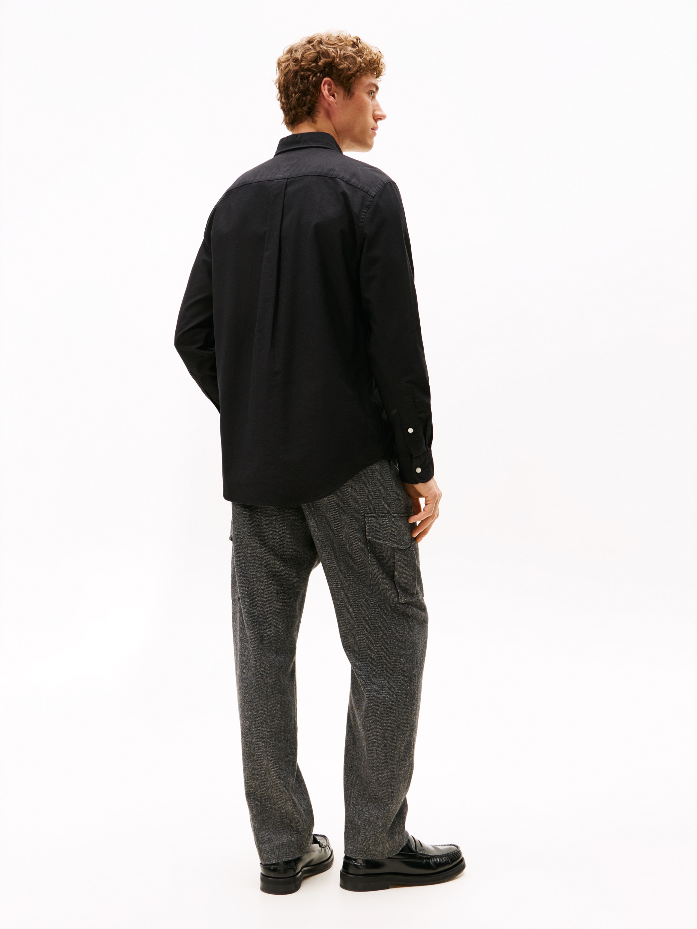 Tommy Hilfiger Langarmhemd »SOLID HERITAGE OXFORD RF SHIRT«