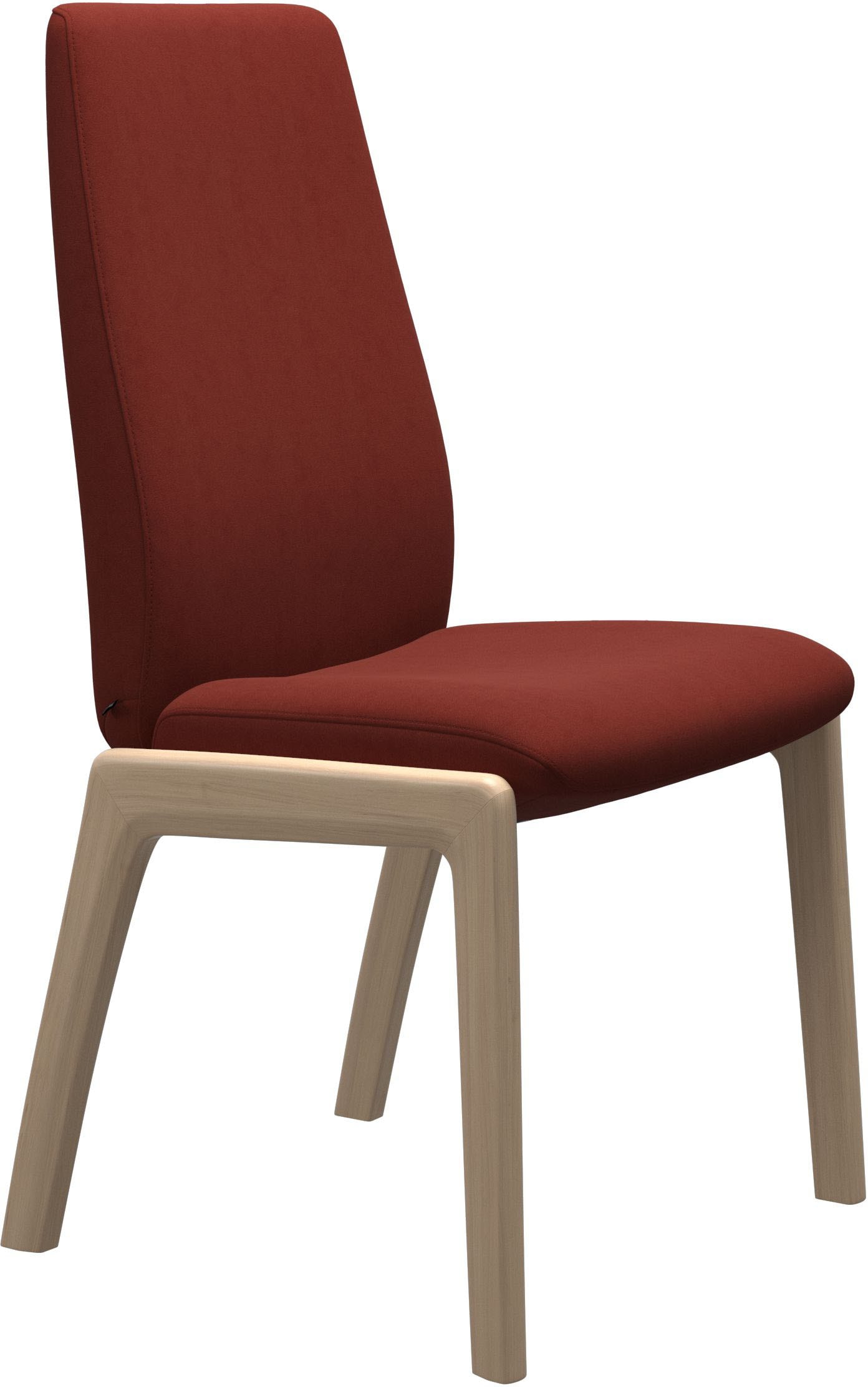 Stressless® Polsterstuhl »Laurel«, Microfaser DINAMICA, High Back, Größe L, mit abgerundeten Beinen in Eiche gekalkt
