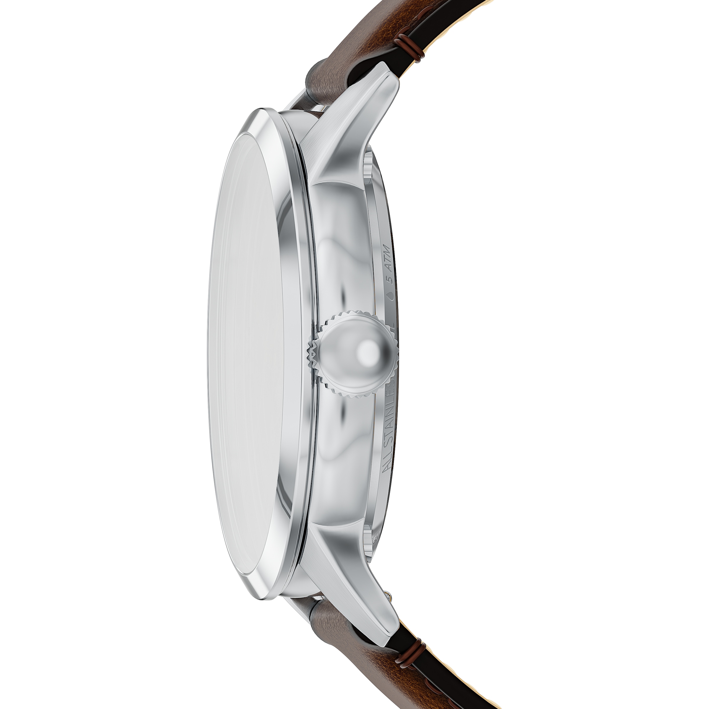Fossil Automatikuhr »TOWNSMAN«, Armbanduhr, Herrenuhr, Mechanische Uhr, Lederarmband, analog