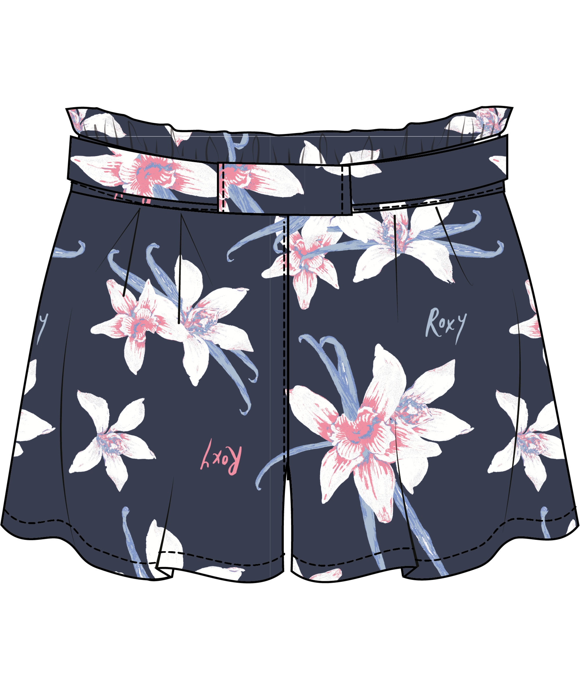 Roxy Shorts »FLUID SHORT FLOWER FIELD«, (1 tlg.)