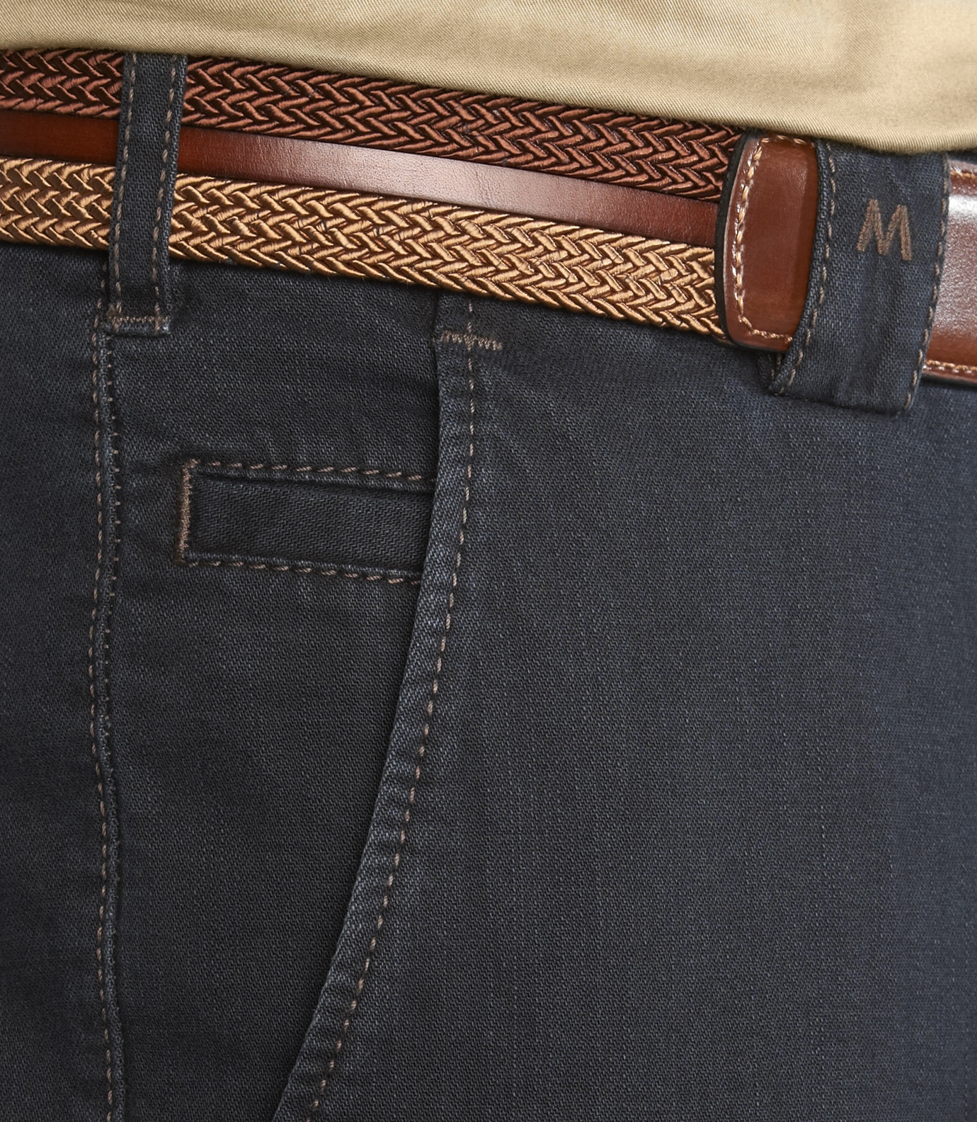 MEYER 5-Pocket-Jeans »Roma«, mit Stretch-Dehnbund