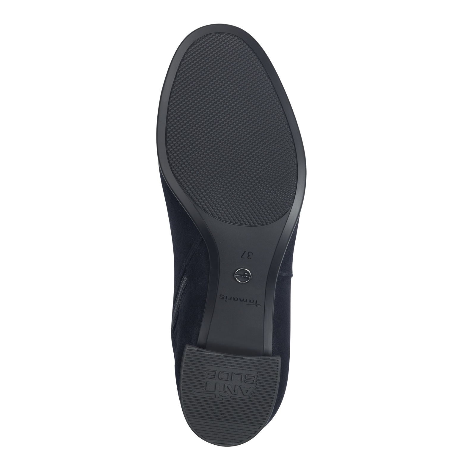 Tamaris Stiefelette, Blockabsatz, Basicstiefelette in veganer Verarbeitung, schmale Form