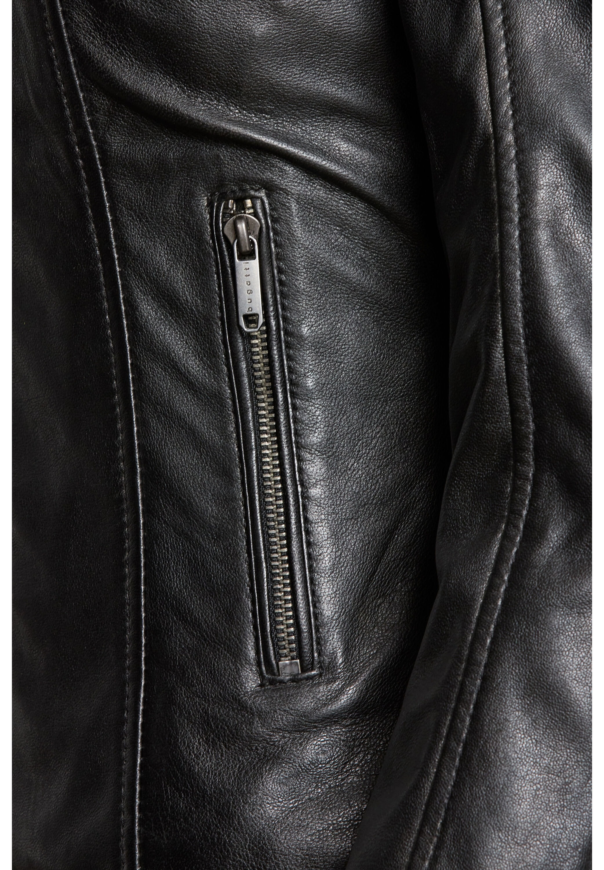 bugatti Lederjacke »BULady-144« ohne Kapuze aus weichem Leder