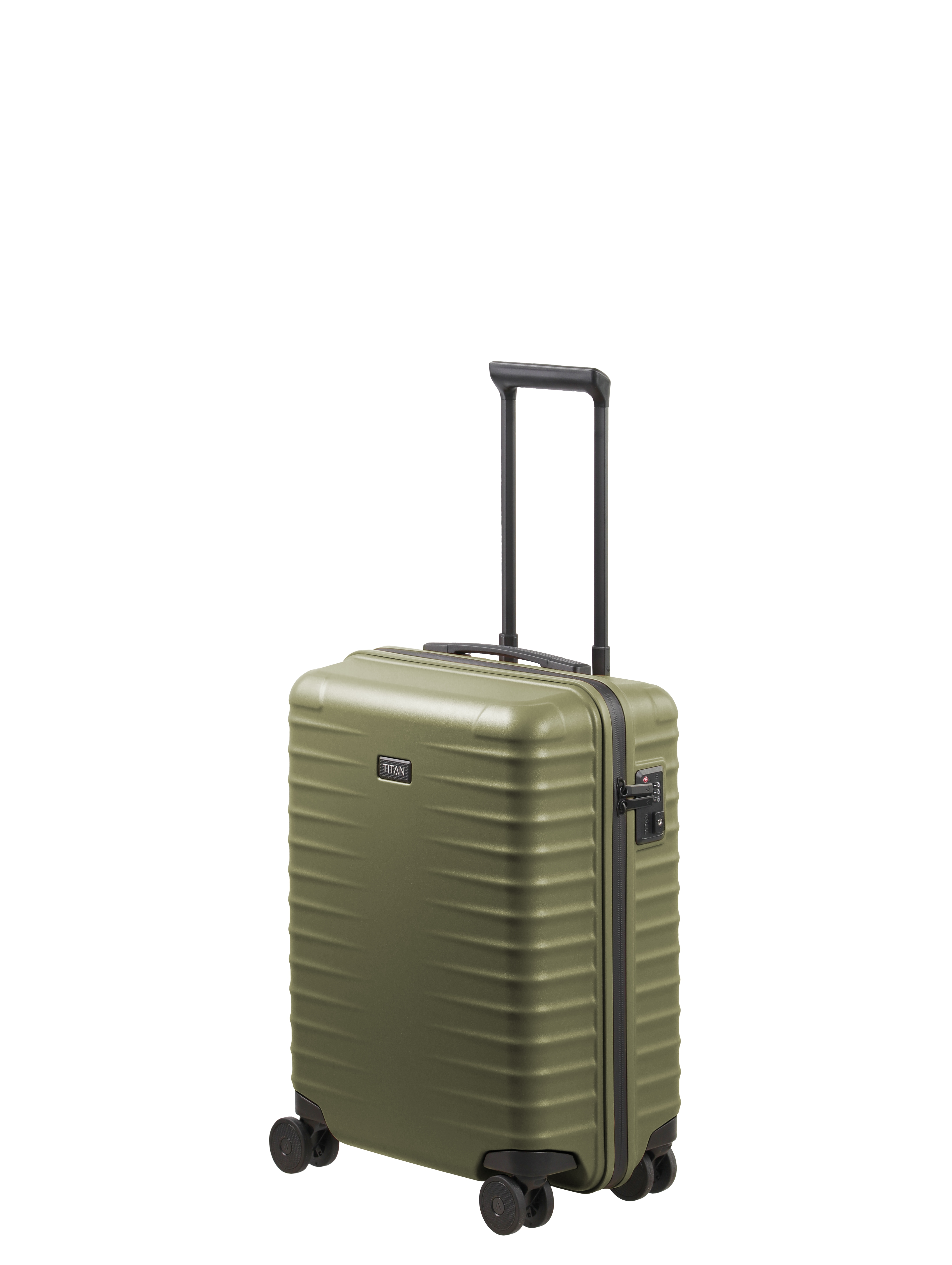 TITAN - Made in Germany Trolley "UPGRADE Koffer Hartschale" 44 l 4 Rollen mit kratzresistenter Oberfläche und cleverer Innenaufteilung